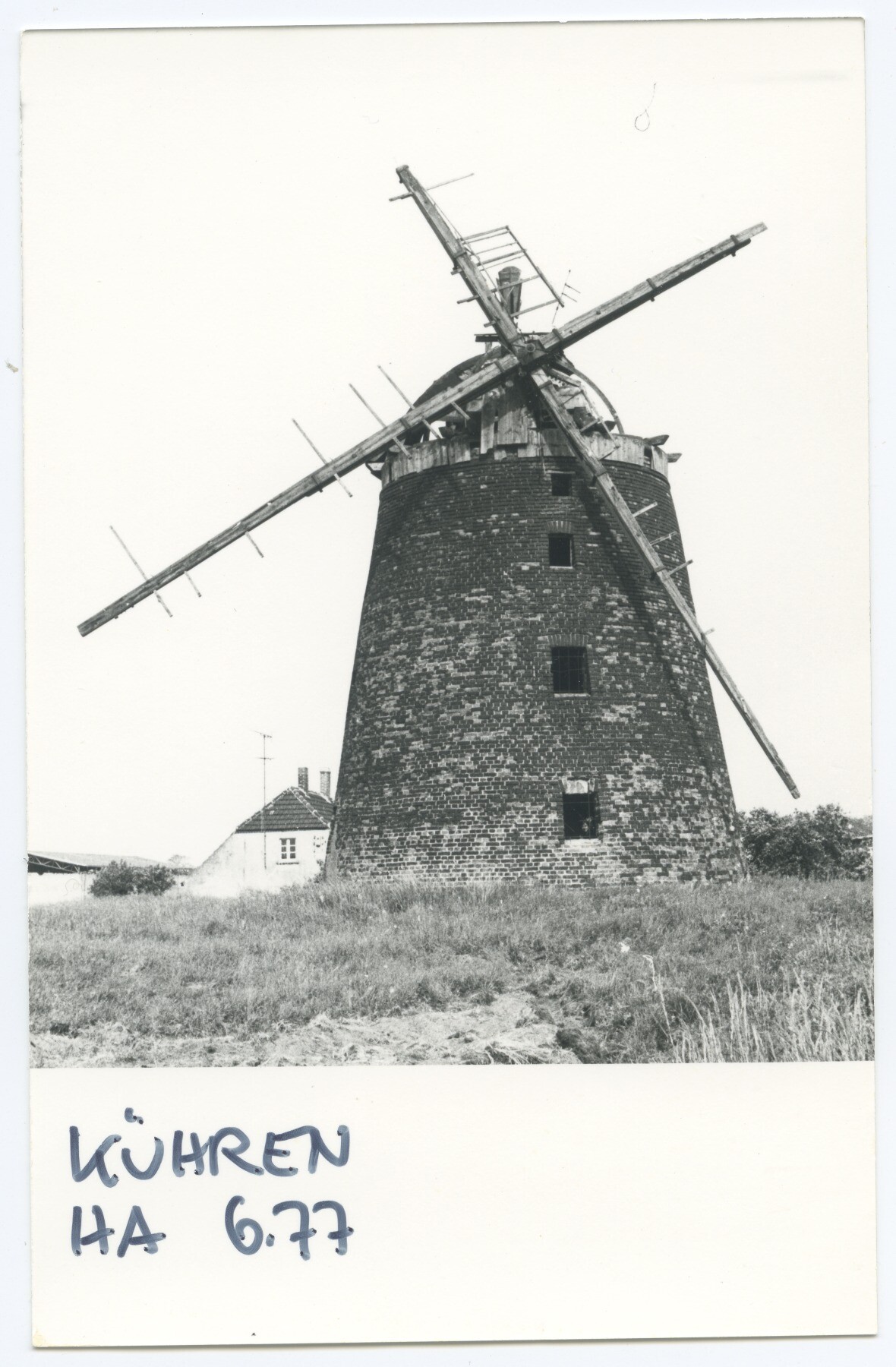Turmwindmühle Kühren/Elbe (Historische Mühle von Sanssouci CC BY-NC-ND)