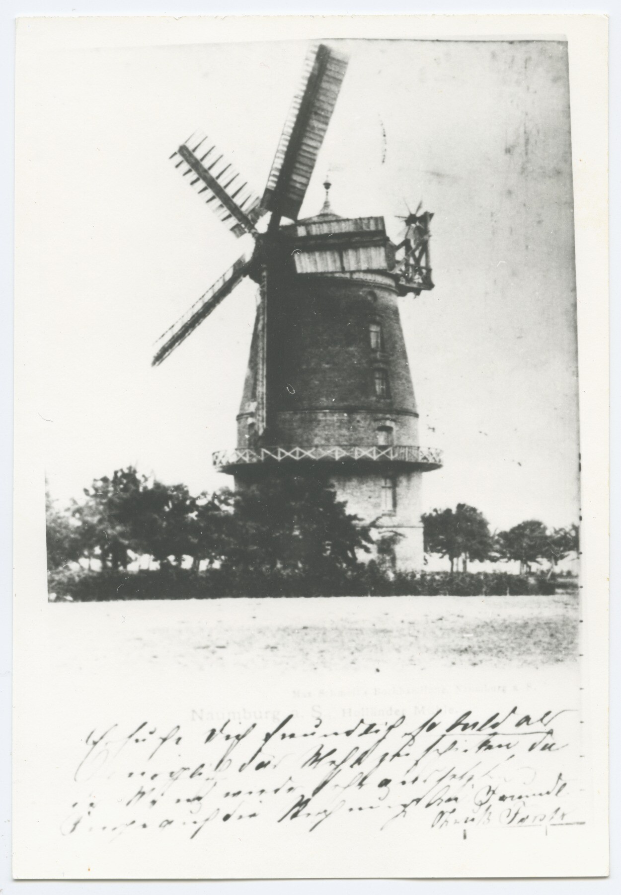 Galerieturmwindmühle Naumburg (Historische Mühle von Sanssouci CC BY-NC-ND)