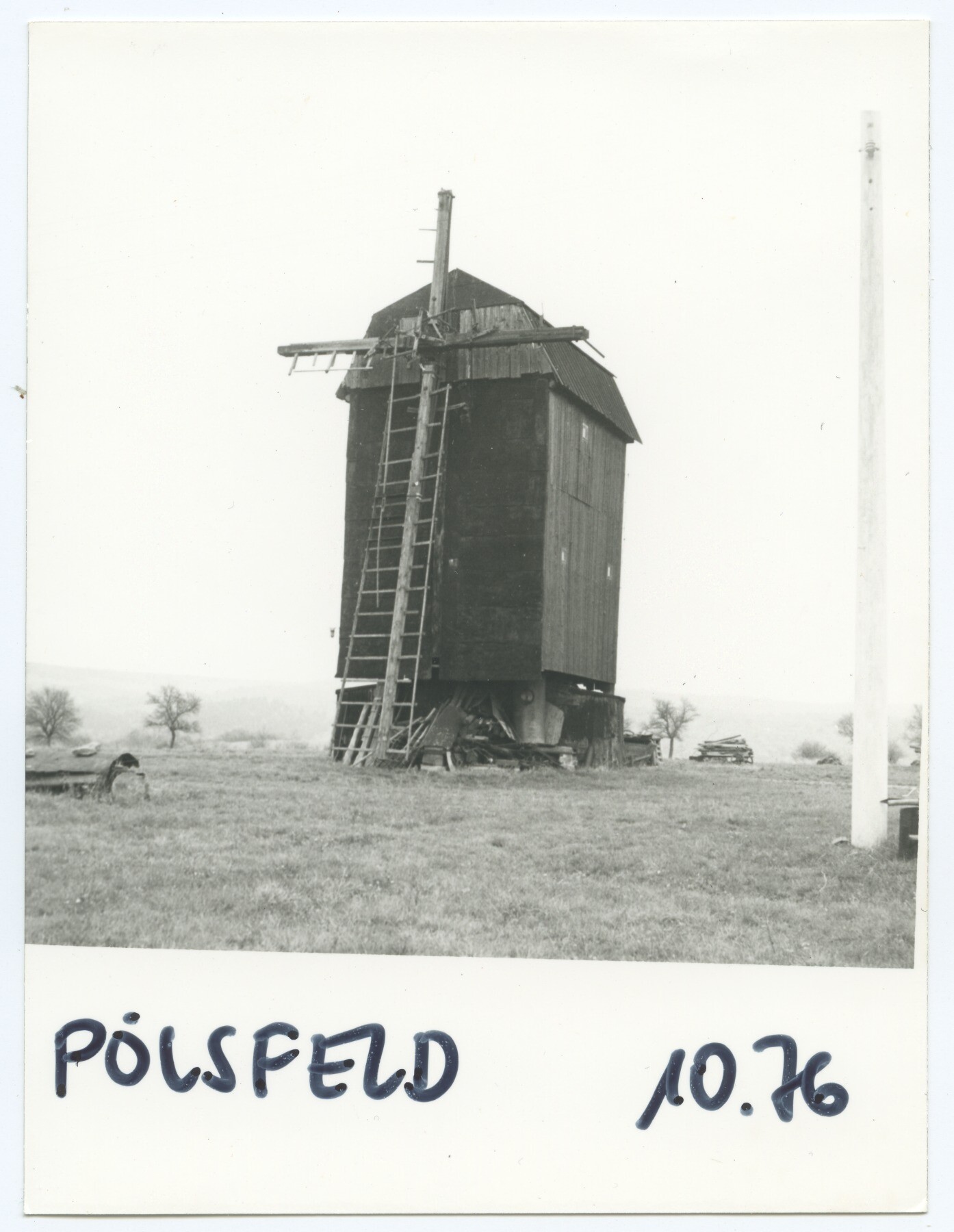 Bockwindmühle Pölsfeld (Südharz) (Historische Mühle von Sanssouci CC BY-NC-ND)