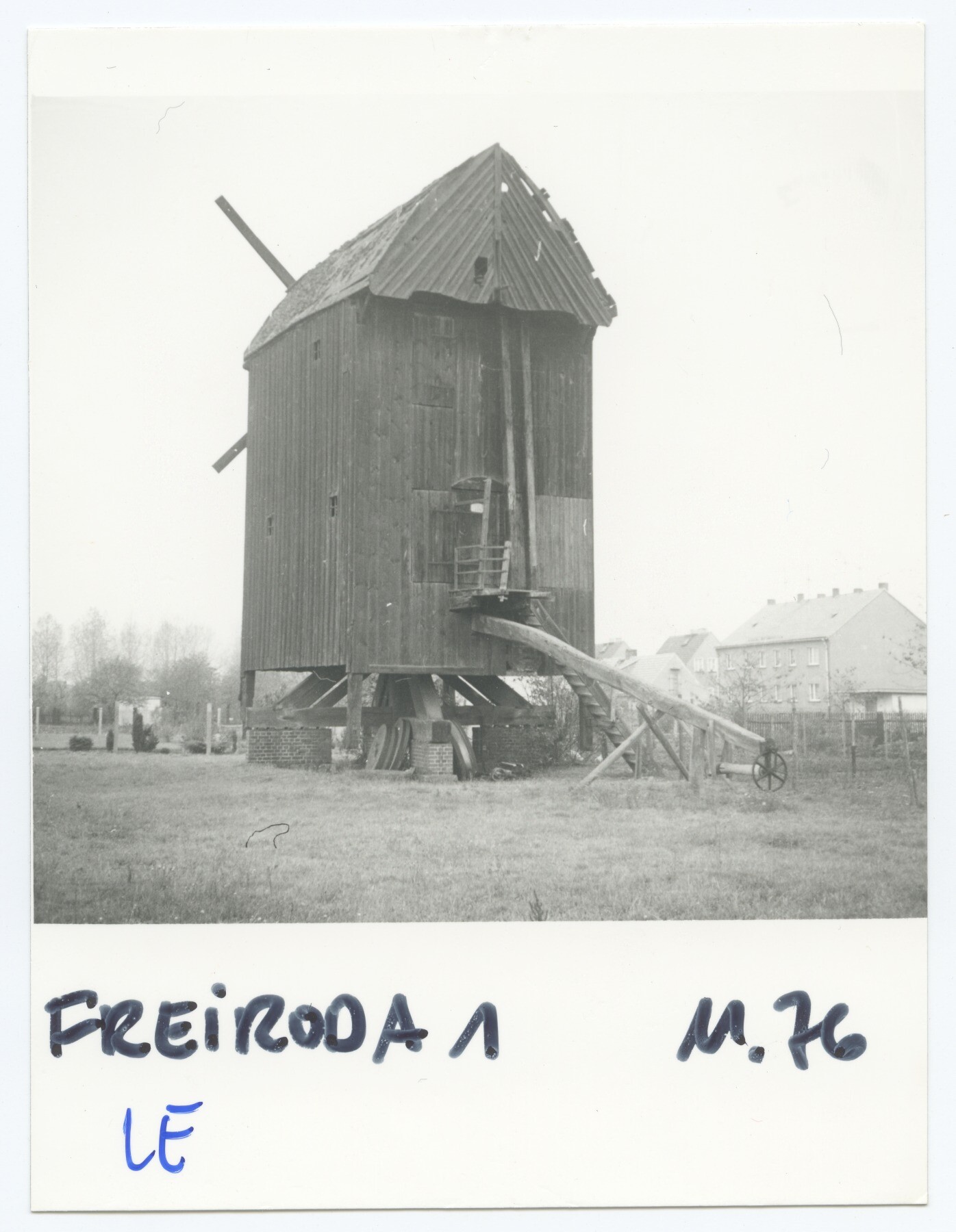 Bockwindmühle Freiroda 1 (Historische Mühle von Sanssouci CC BY-NC-ND)
