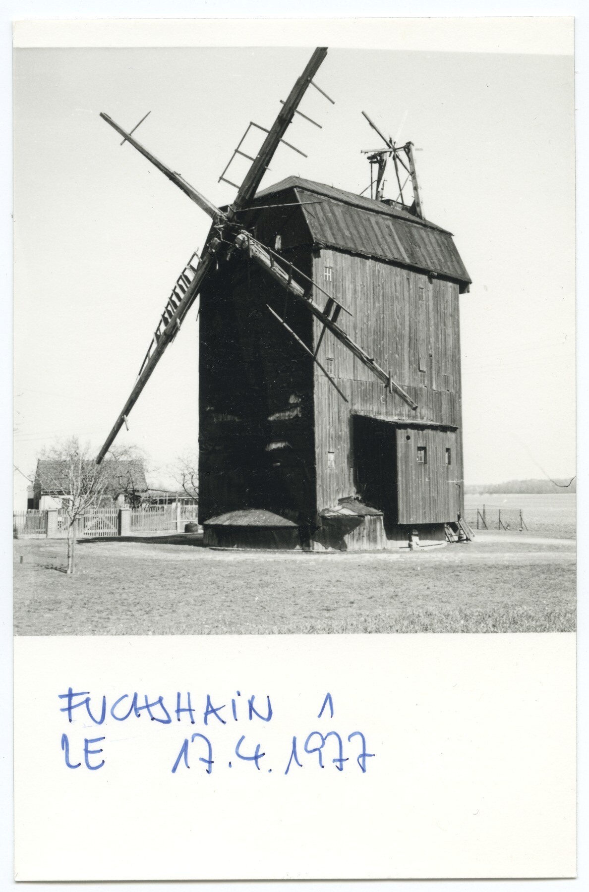 Paltrockmühle Fuchshain (Historische Mühle von Sanssouci CC BY-NC-ND)