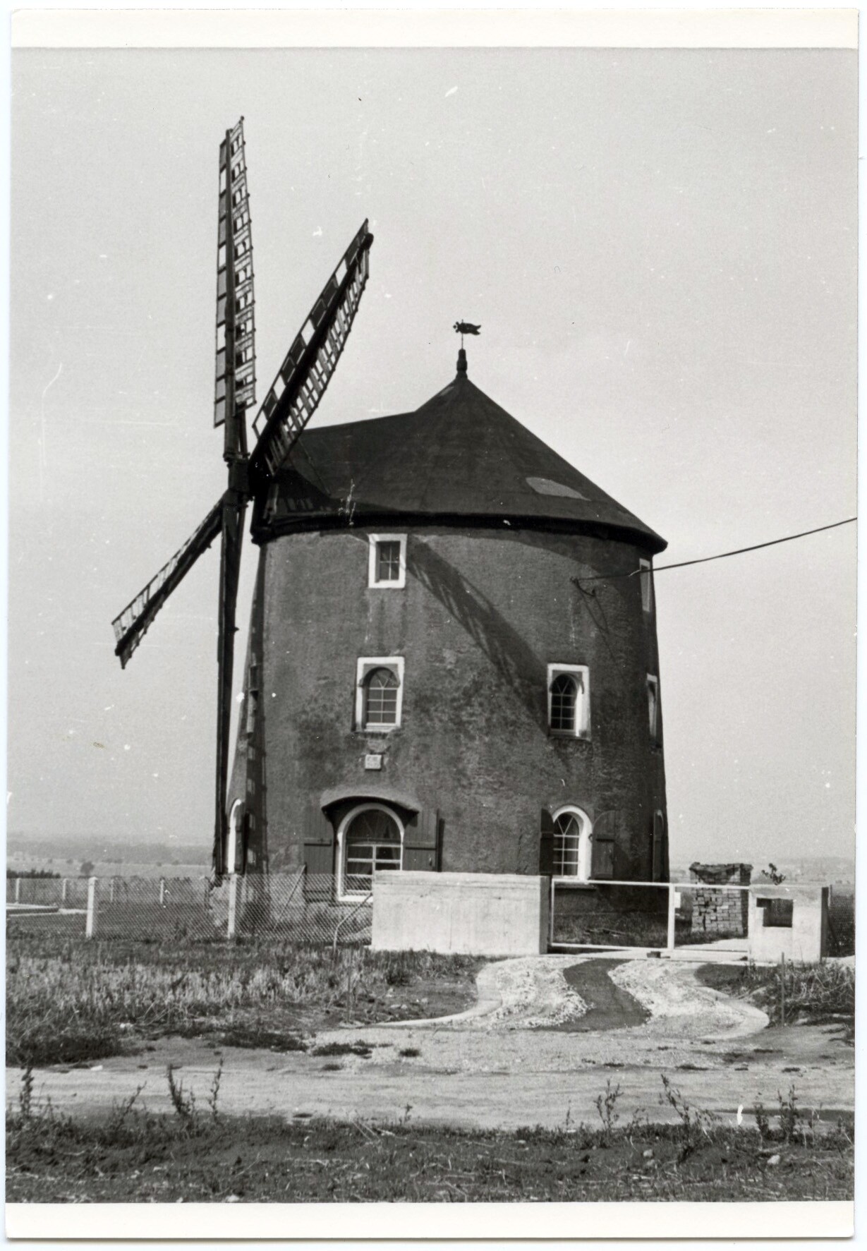 Turmholländerwindmühle Großdobritz (Historische Mühle von Sanssouci CC BY-NC-ND)