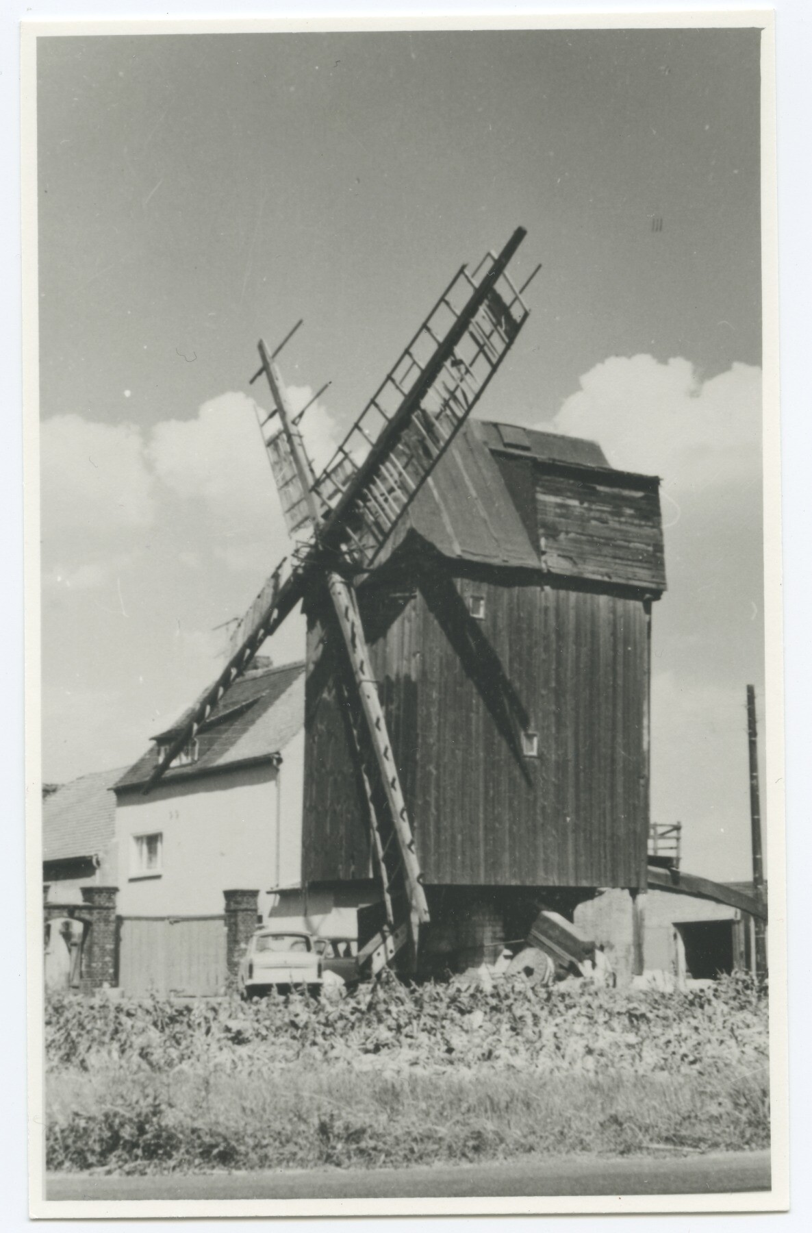 Bockwindmühle Niederglaucha (Historische Mühle von Sanssouci CC BY-NC-ND)