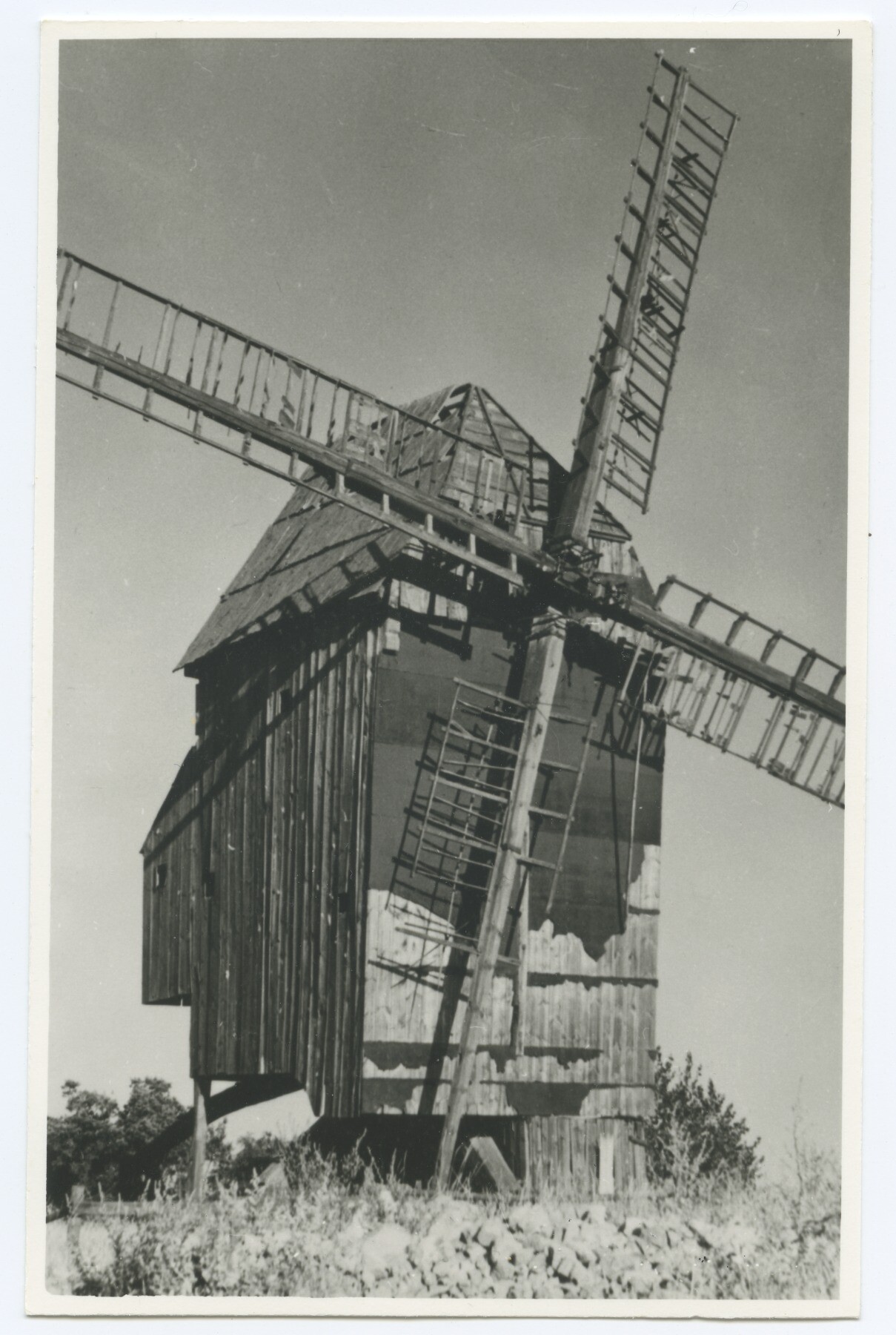 Bockwindmühle Pressel (Kossa) (Historische Mühle von Sanssouci CC BY-NC-ND)