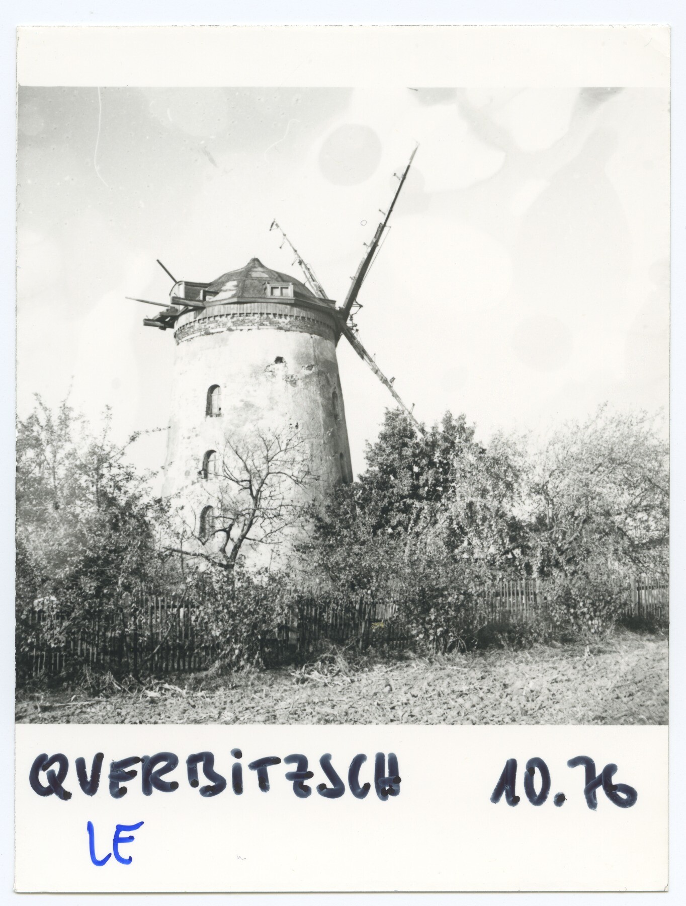 Turmholländerwindmühle Querbitzsch (Historische Mühle von Sanssouci CC BY-NC-ND)