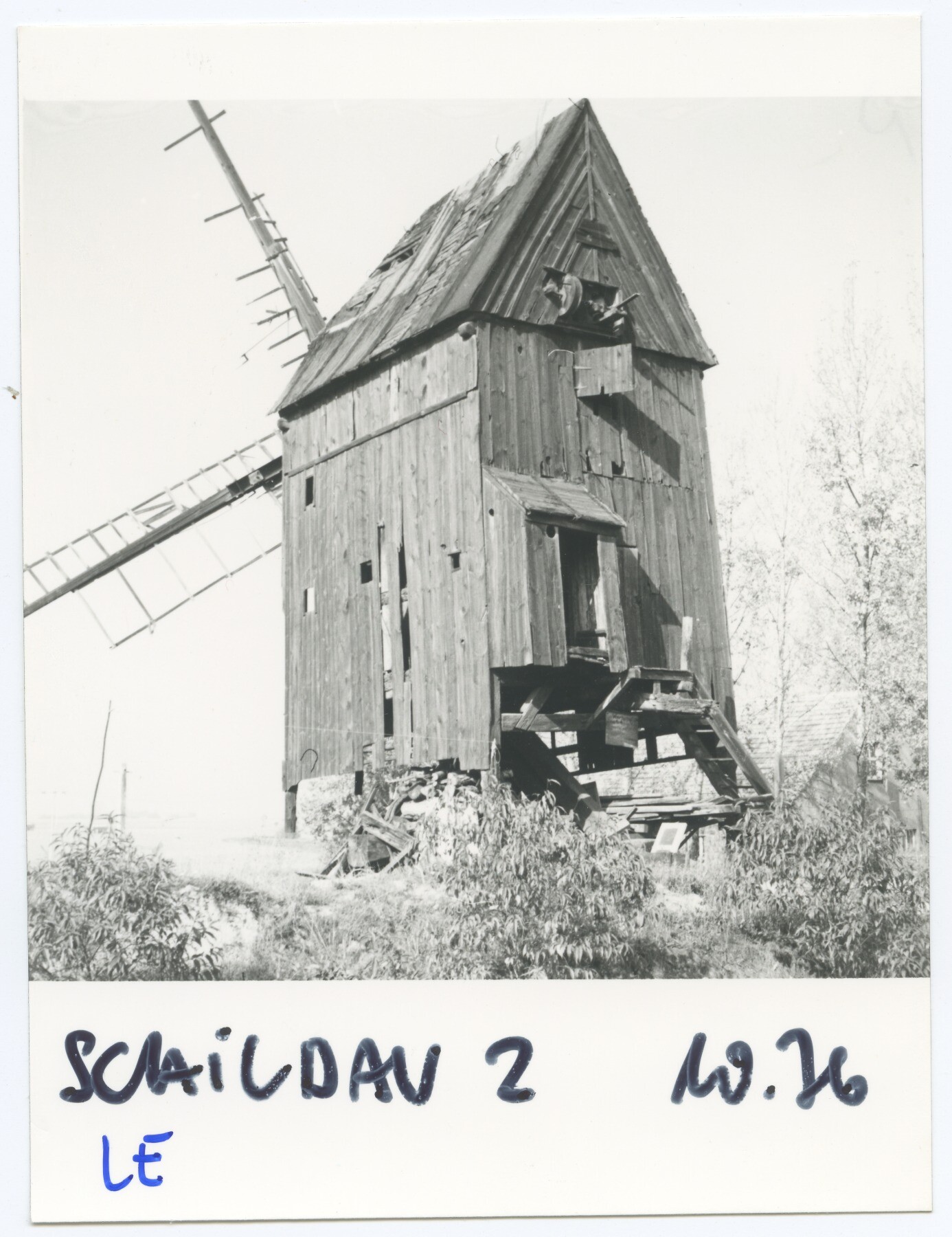Bockwindmühle Schildau 2 (Historische Mühle von Sanssouci CC BY-NC-ND)