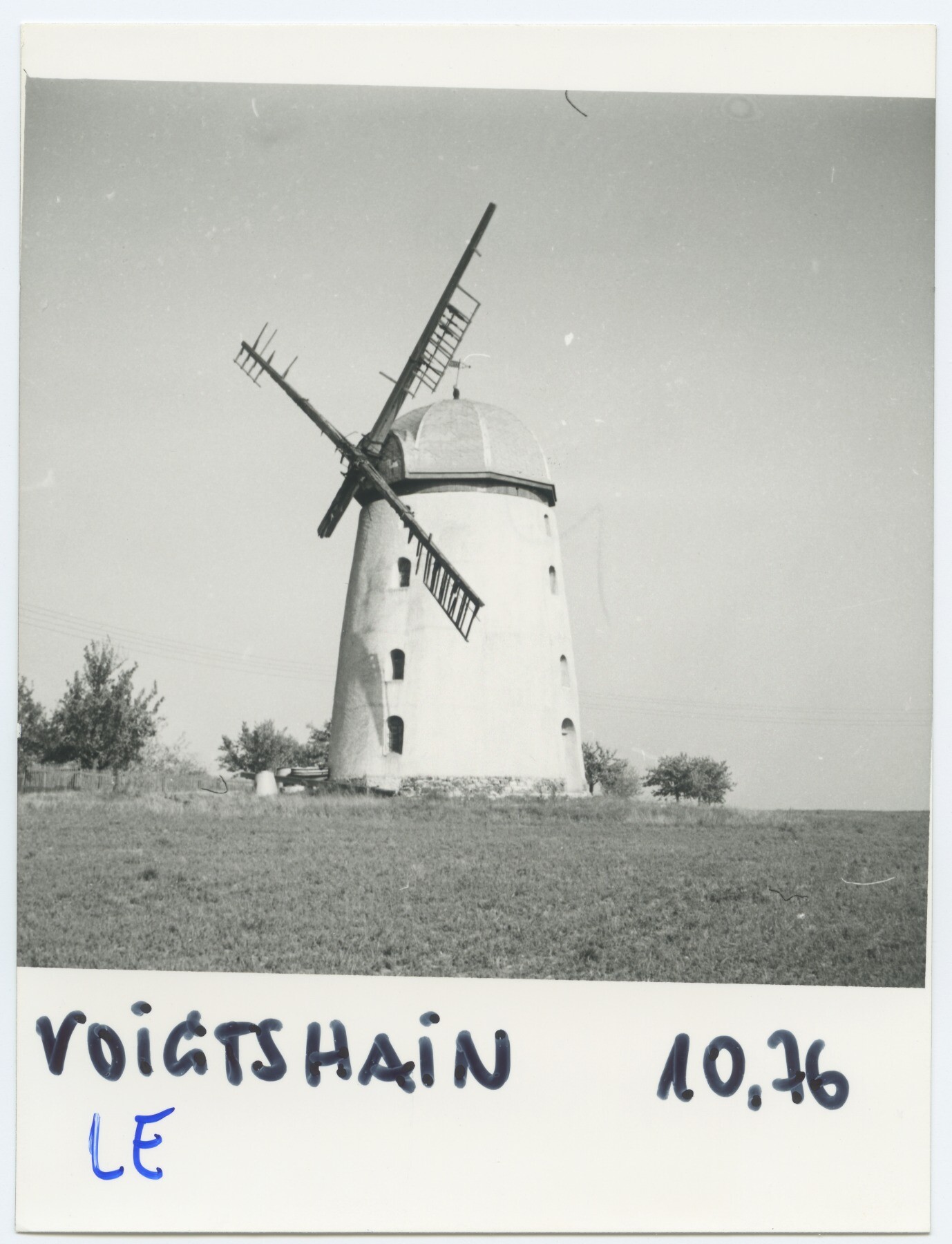 Turmholländerwindmühle Voigtshain (Historische Mühle von Sanssouci CC BY-NC-ND)