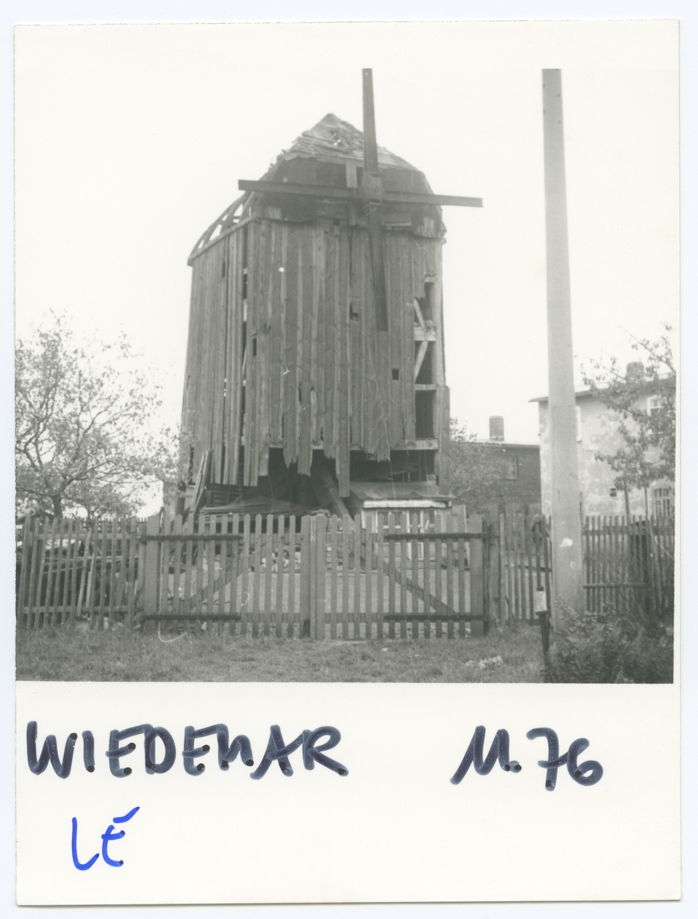 Bockwindmühle Wiedemar - Schulzemühle (Historische Mühle von Sanssouci CC BY-NC-ND)