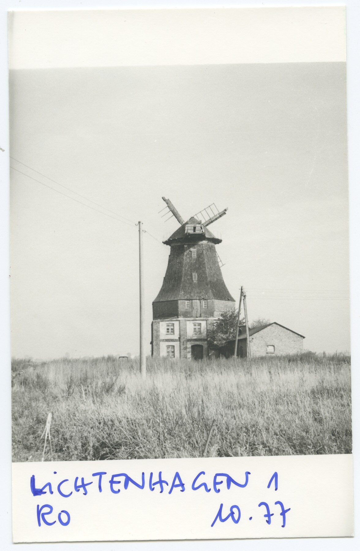 Gallerieholländerwindmühle Lichtenhagen (Historische Mühle von Sanssouci CC BY-NC-ND)