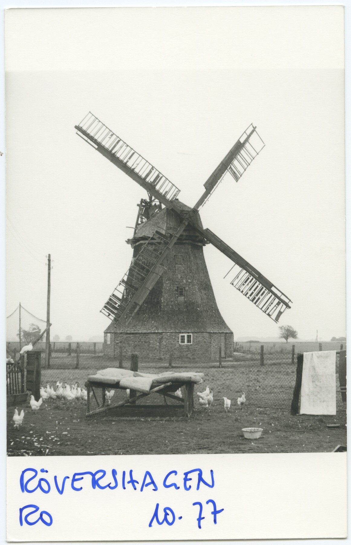 Erdholländerwindmühle Rövershagen (Historische Mühle von Sanssouci CC BY-NC-ND)