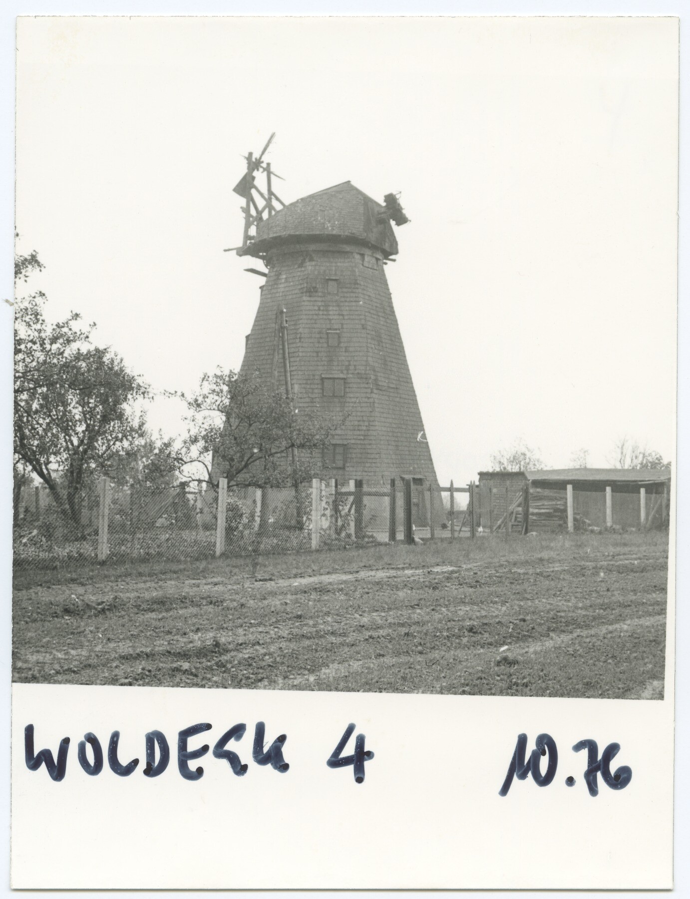 Erdholländermühle Hans Ehlert in Woldegk (Historische Mühle von Sanssouci CC BY-NC-ND)