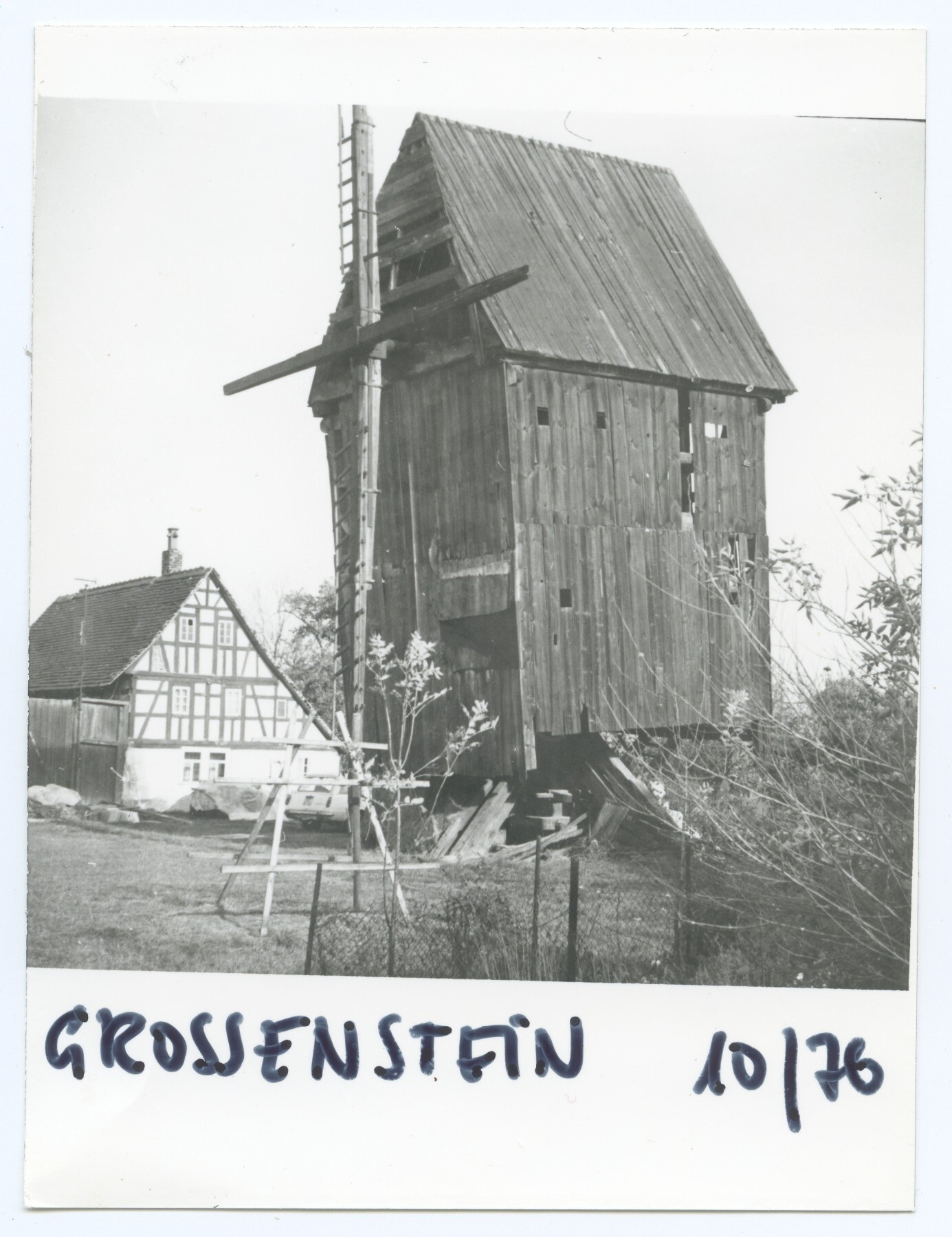 Bockwindmühle Großenstein (Historische Mühle von Sanssouci CC BY-NC-ND)