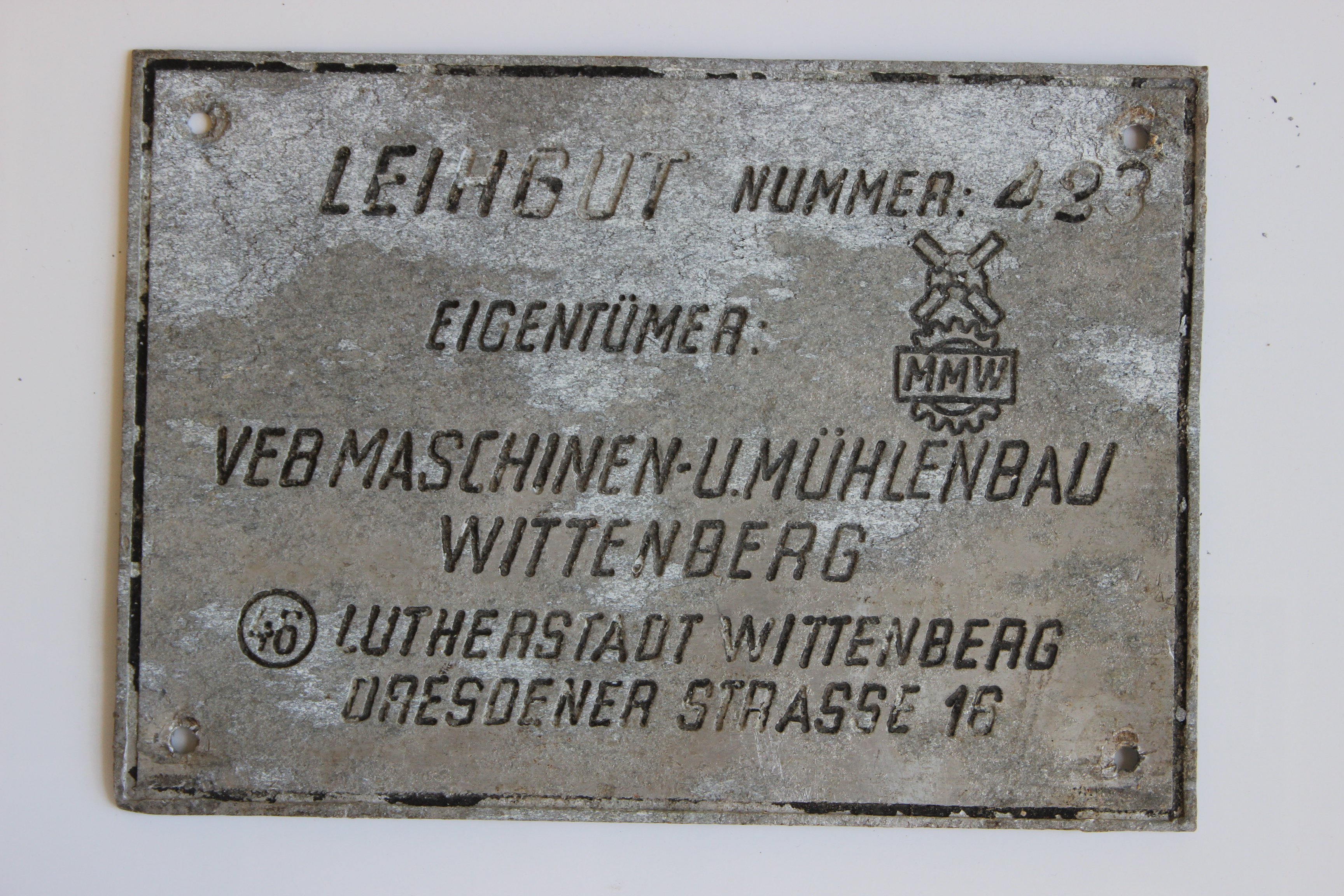 Schild für Leihverkehr (Historische Mühle von Sanssouci CC BY-NC-SA)
