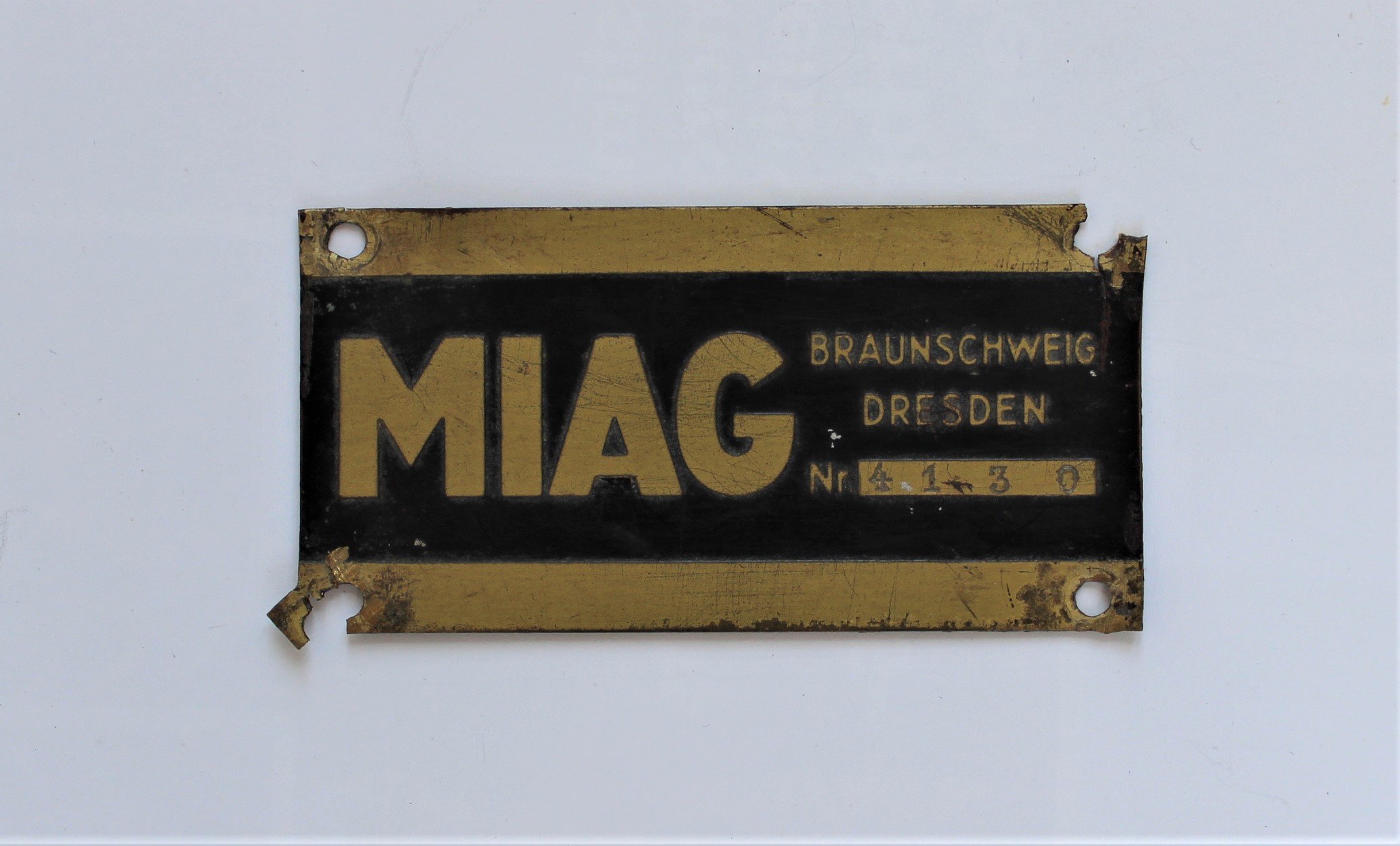 Firmenschild MIAG, Nr. 4130 (Historische Mühle von Sanssouci CC BY-NC-SA)