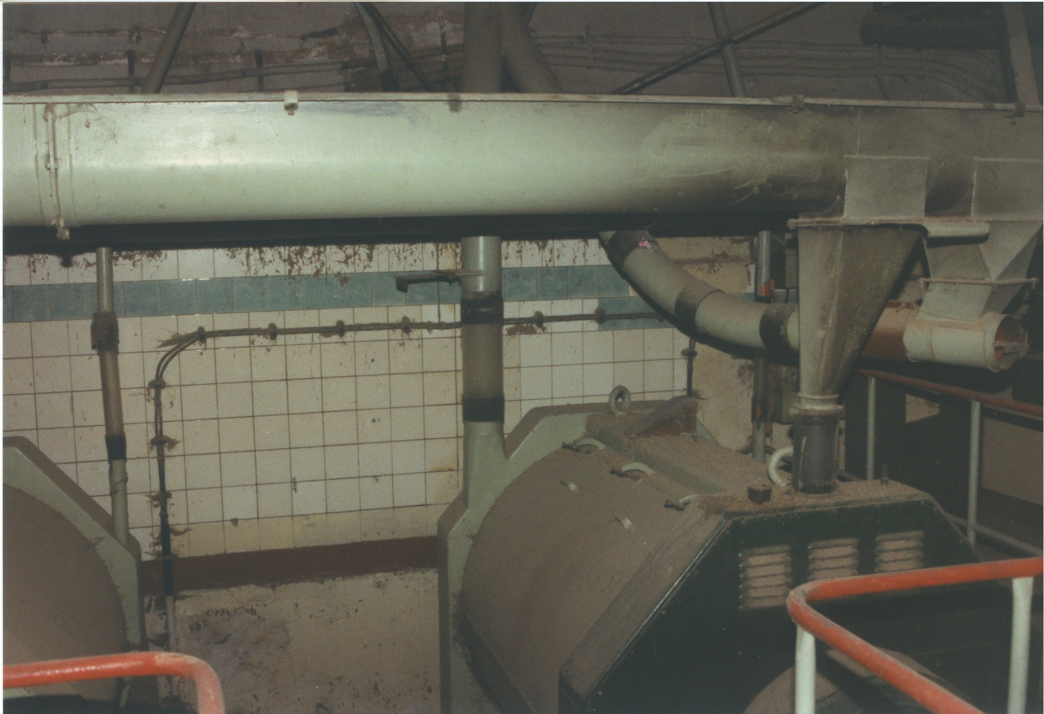 Bürstmaschinen der Roggenreinigung (Historische Mühle von Sanssouci CC BY-NC-SA)
