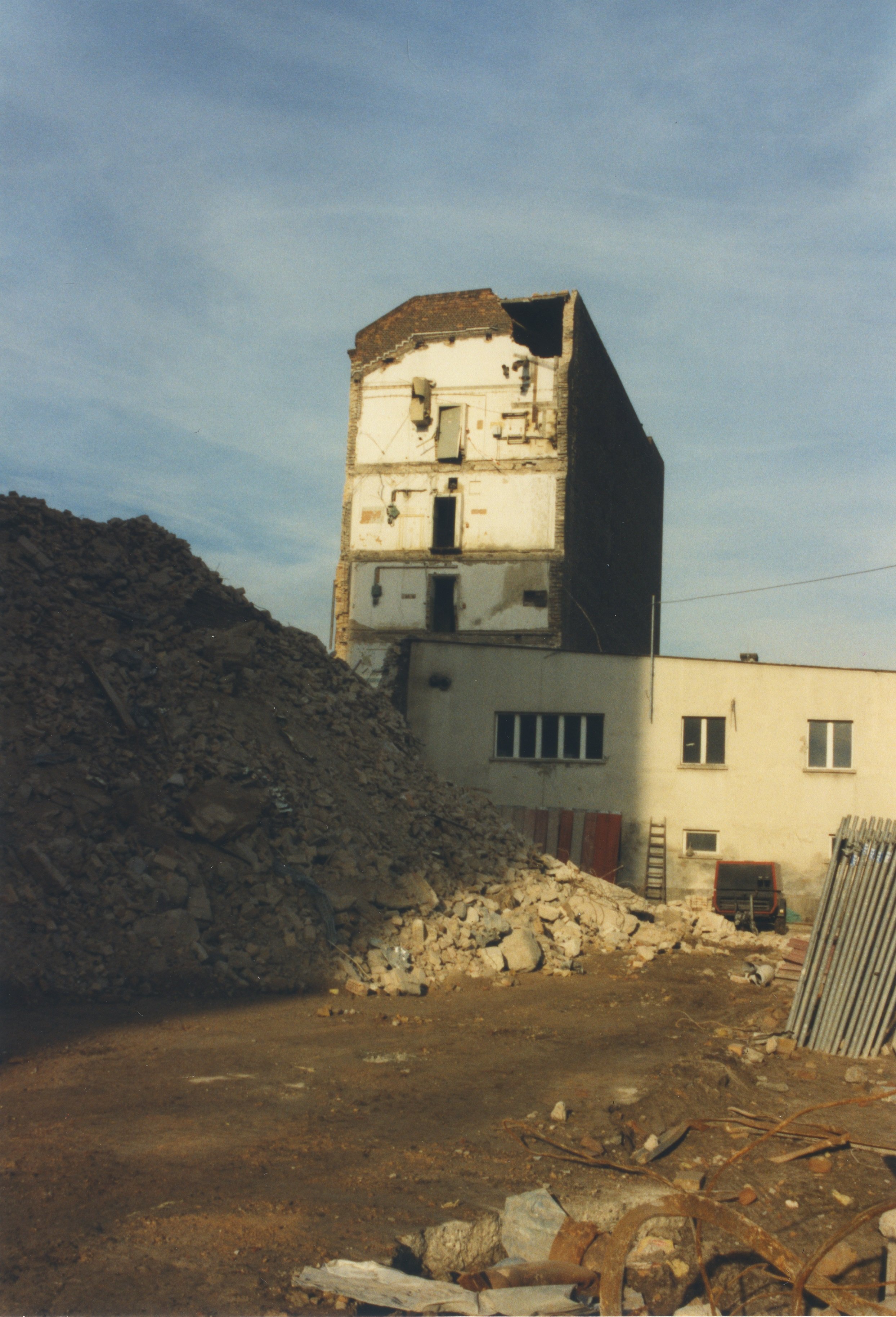 Blick über den Abriss (Historische Mühle von Sanssouci CC BY-NC-SA)