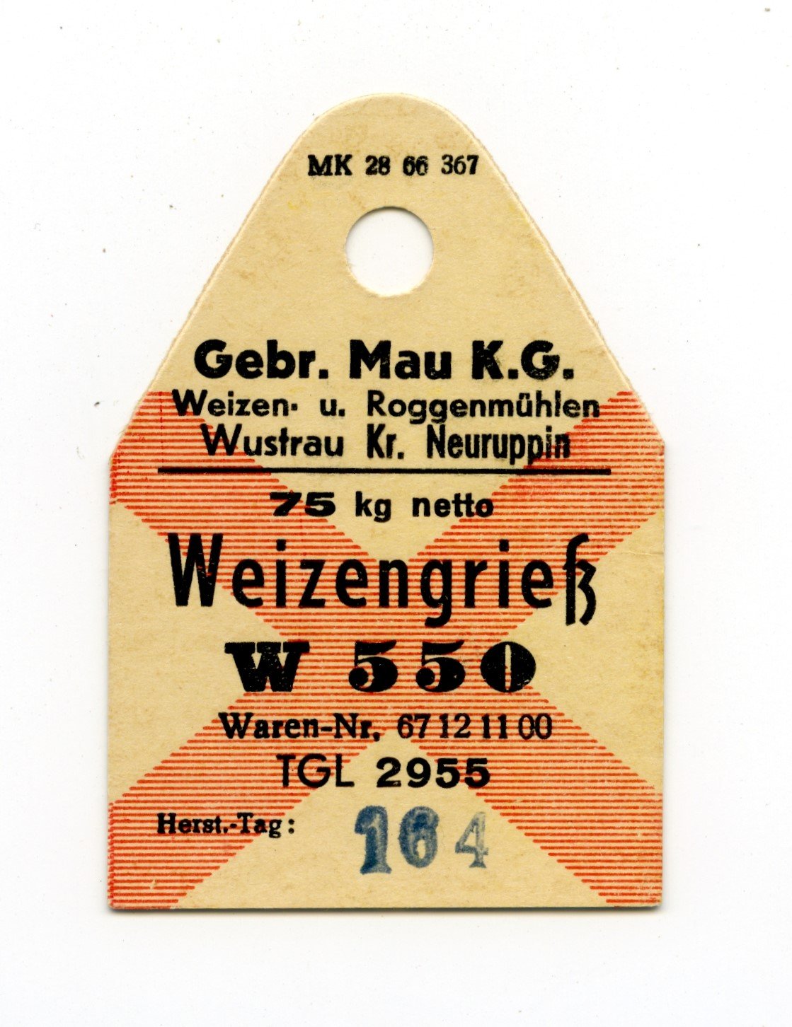Gebr. Mau KG Weizengries (Historische Mühle von Sanssouci CC BY-NC-SA)