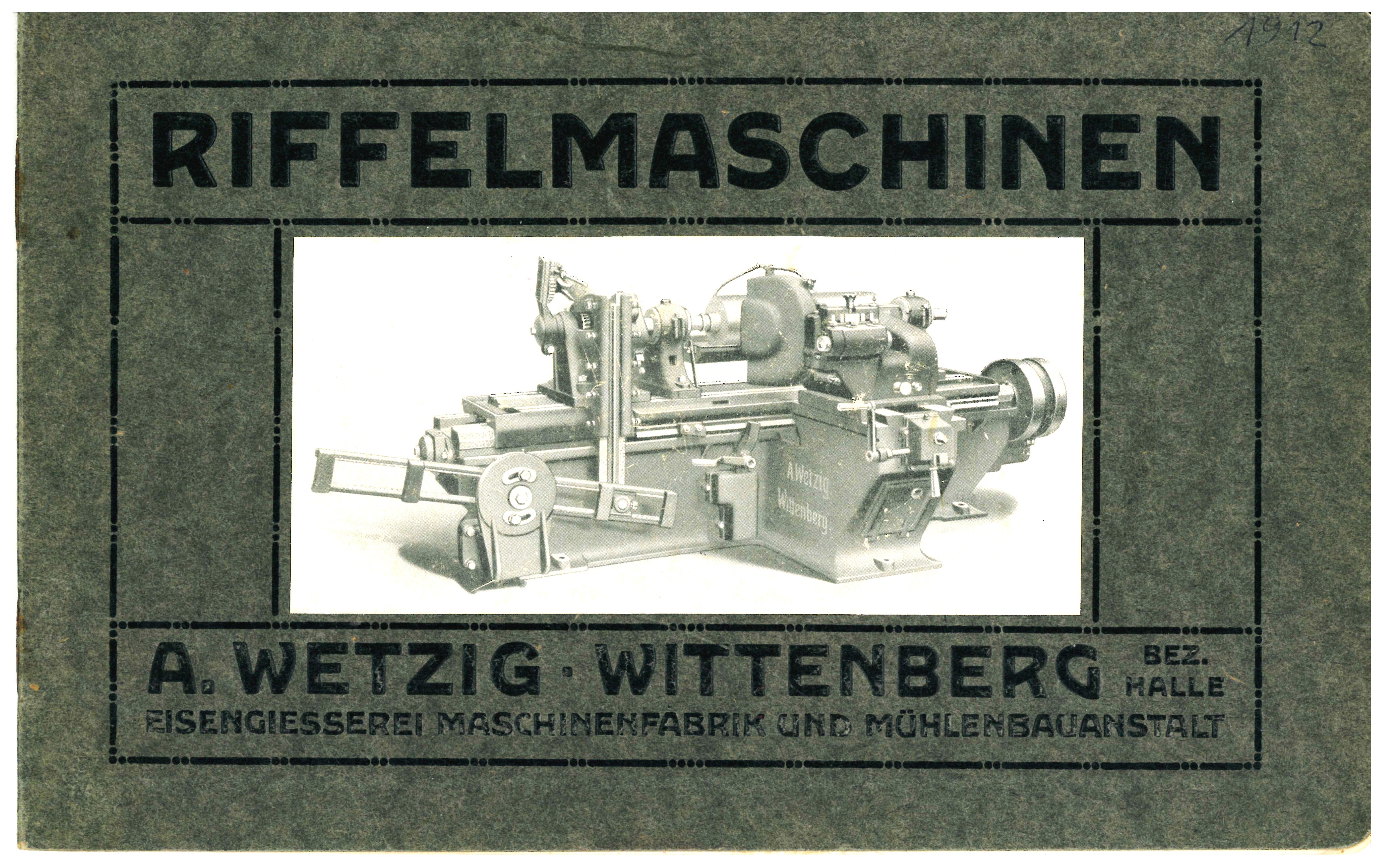 Spezial-Katalog über Riffelmaschinen (Historische Mühle von Sanssouci CC BY-NC-SA)