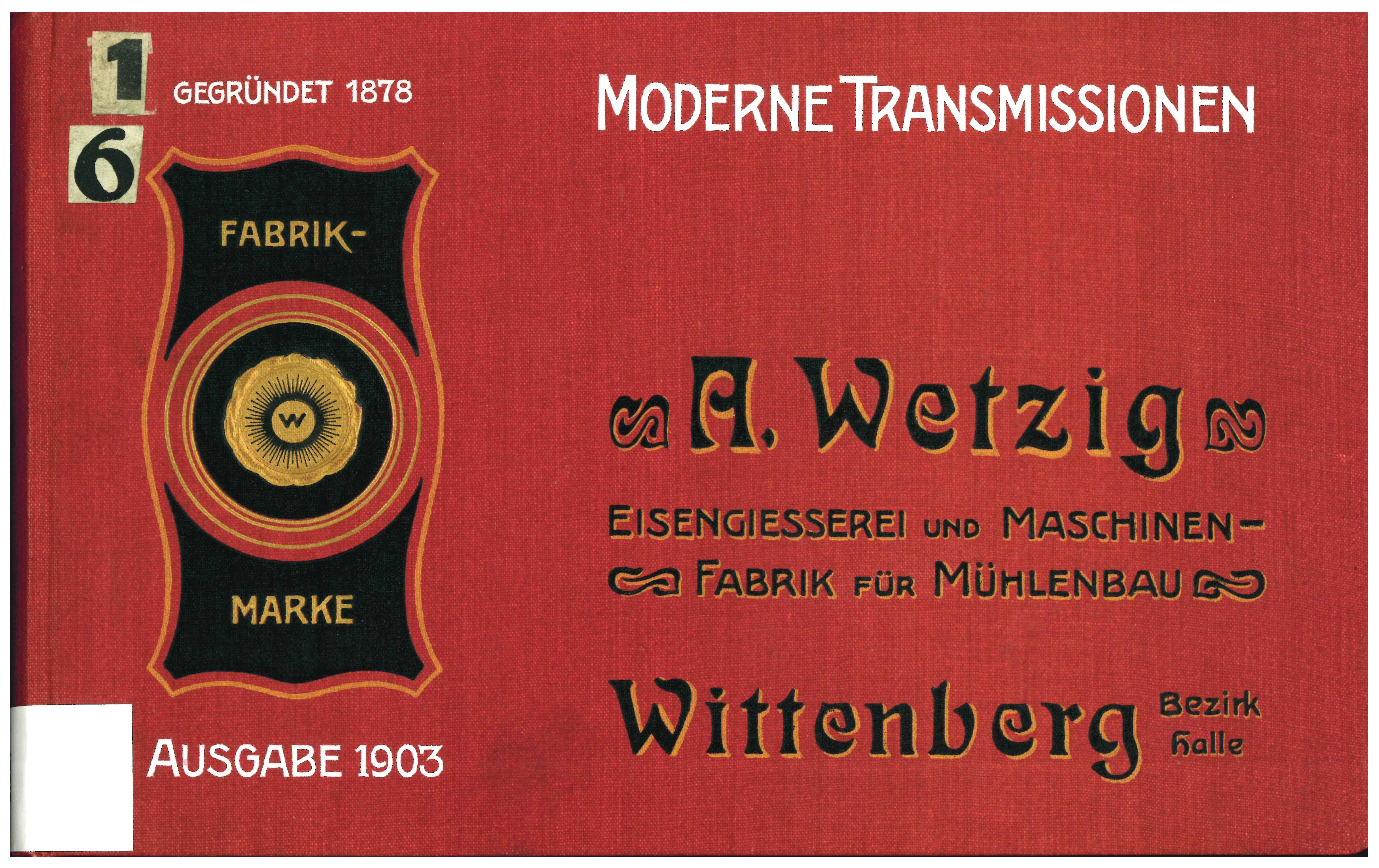 Moderne Transmissionen (1903) (Historische Mühle von Sanssouci CC BY-NC-SA)
