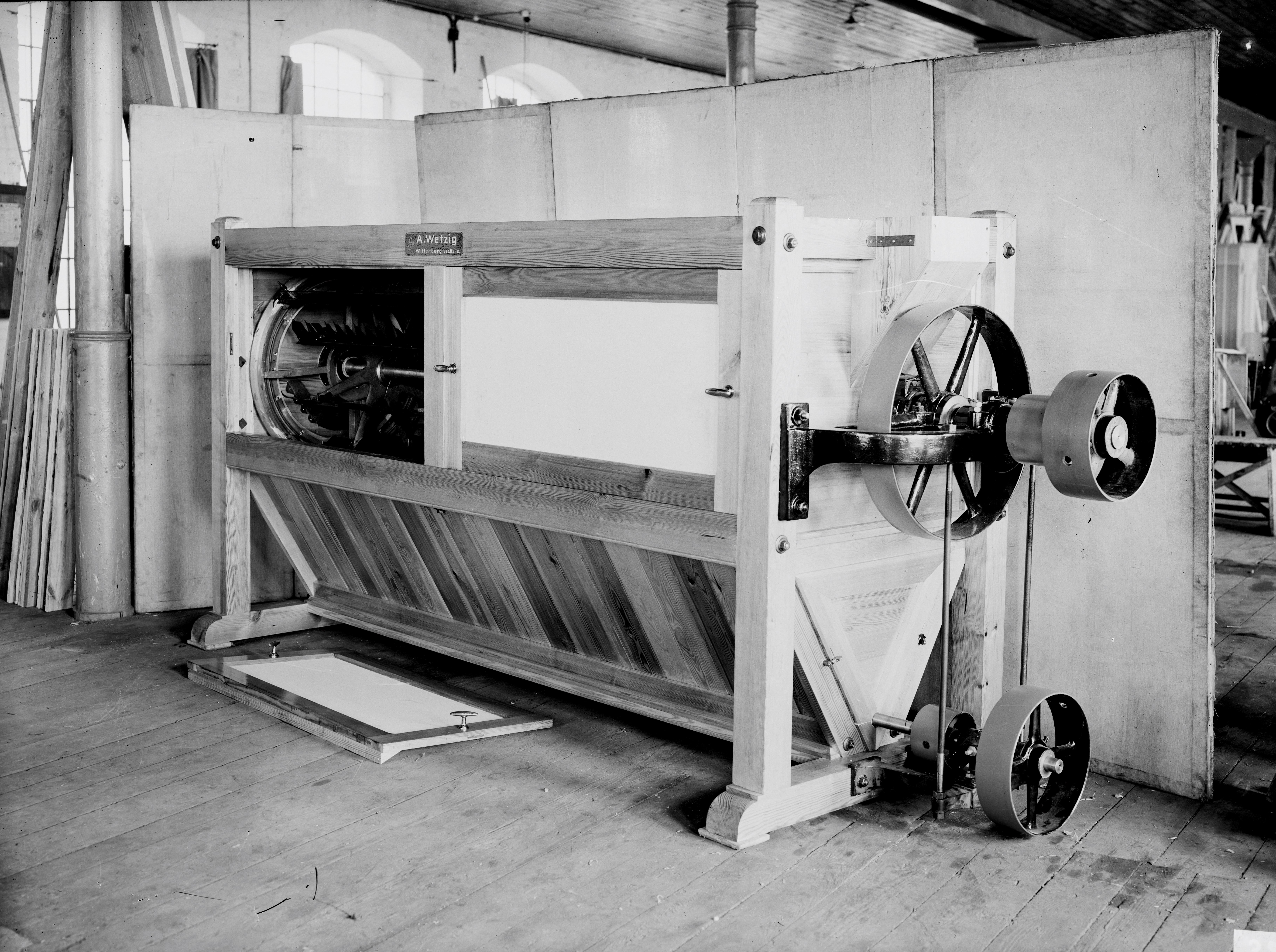Wetzig: Zentrifugalsichtmaschine (Historische Mühle von Sanssouci CC BY-NC-SA)