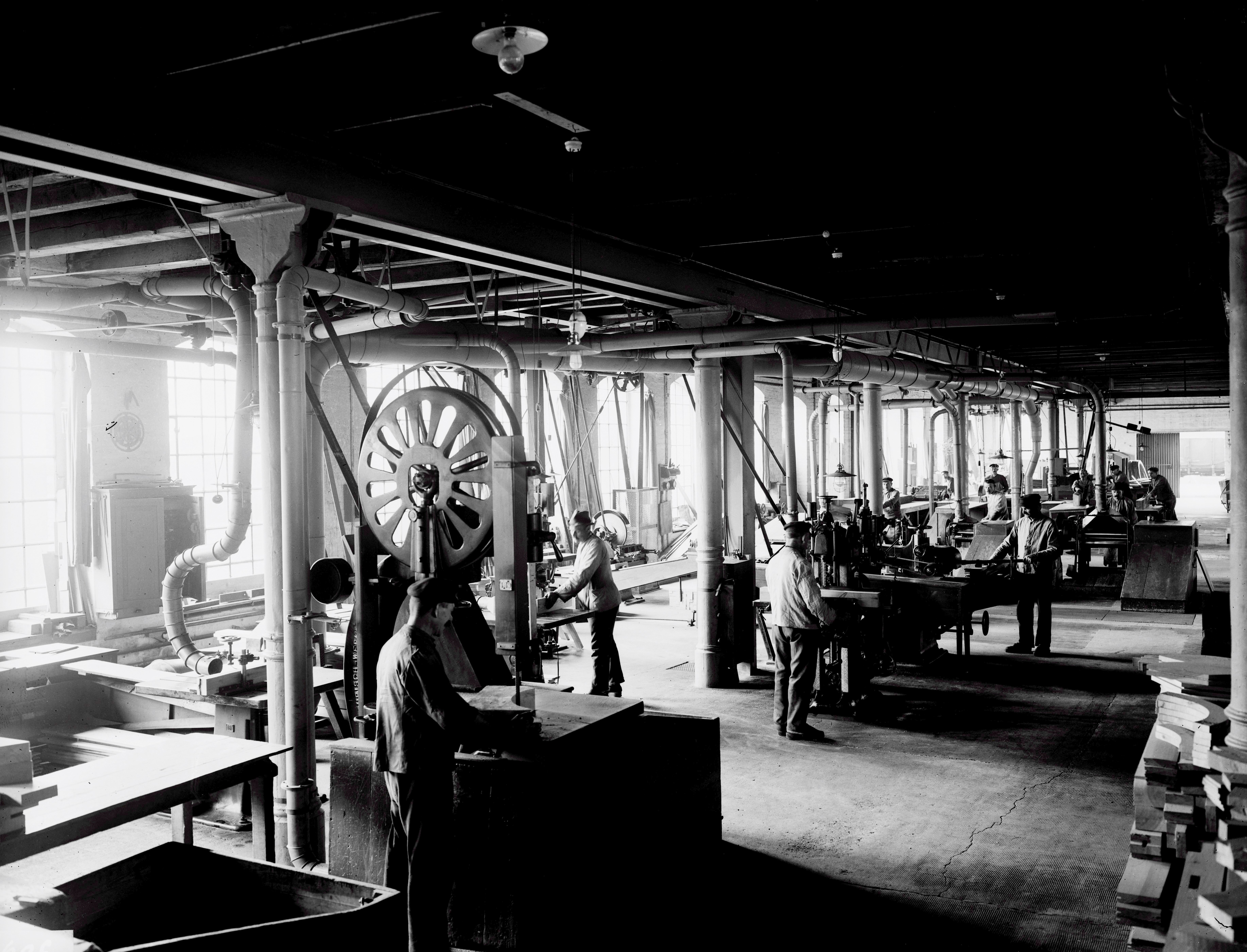 Wetzig: Maschinensaal (Historische Mühle von Sanssouci CC BY-NC-SA)