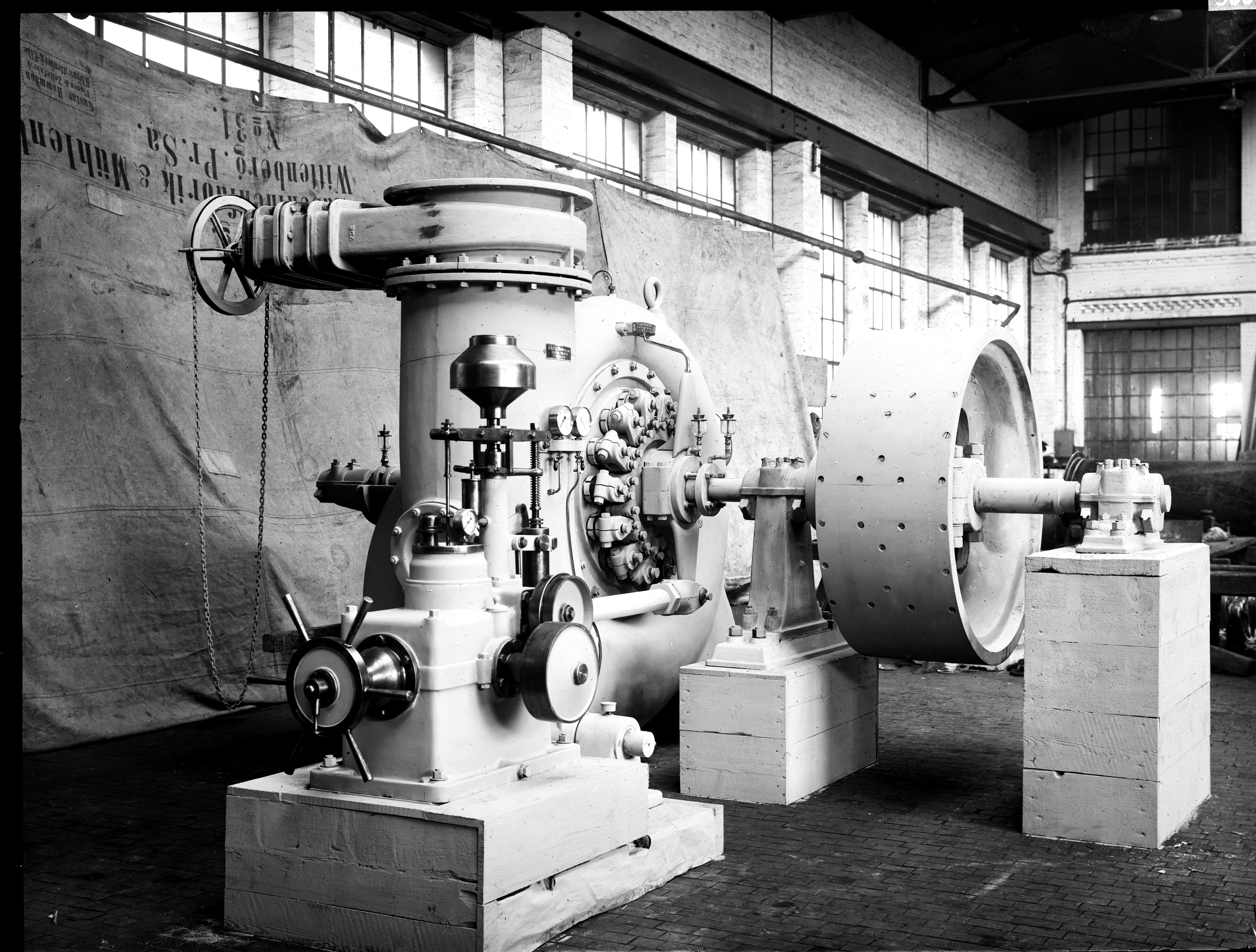 Wetzig: Francis-Spiralturbine (Historische Mühle von Sanssouci CC BY-NC-SA)