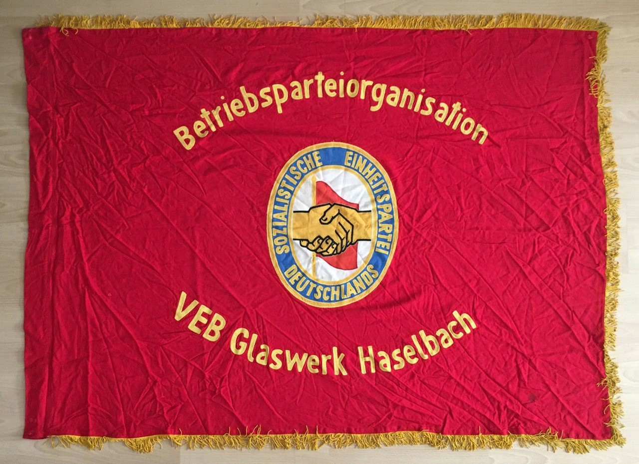 BPO Fahne Haselbach (Dieter Schaich CC BY-NC-SA)