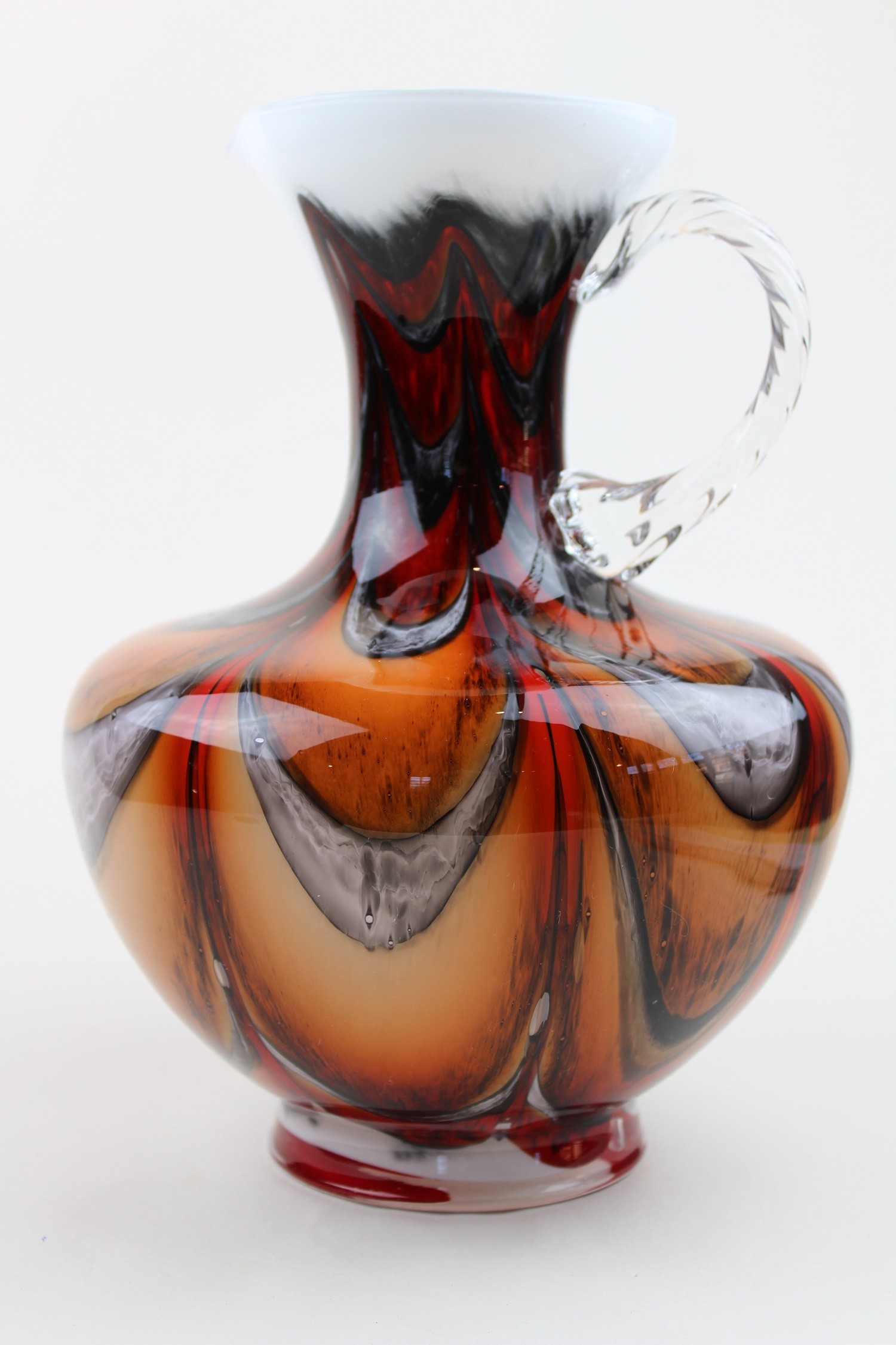 Bunte Vase (Museum Baruther Glashütte CC BY-NC-SA)