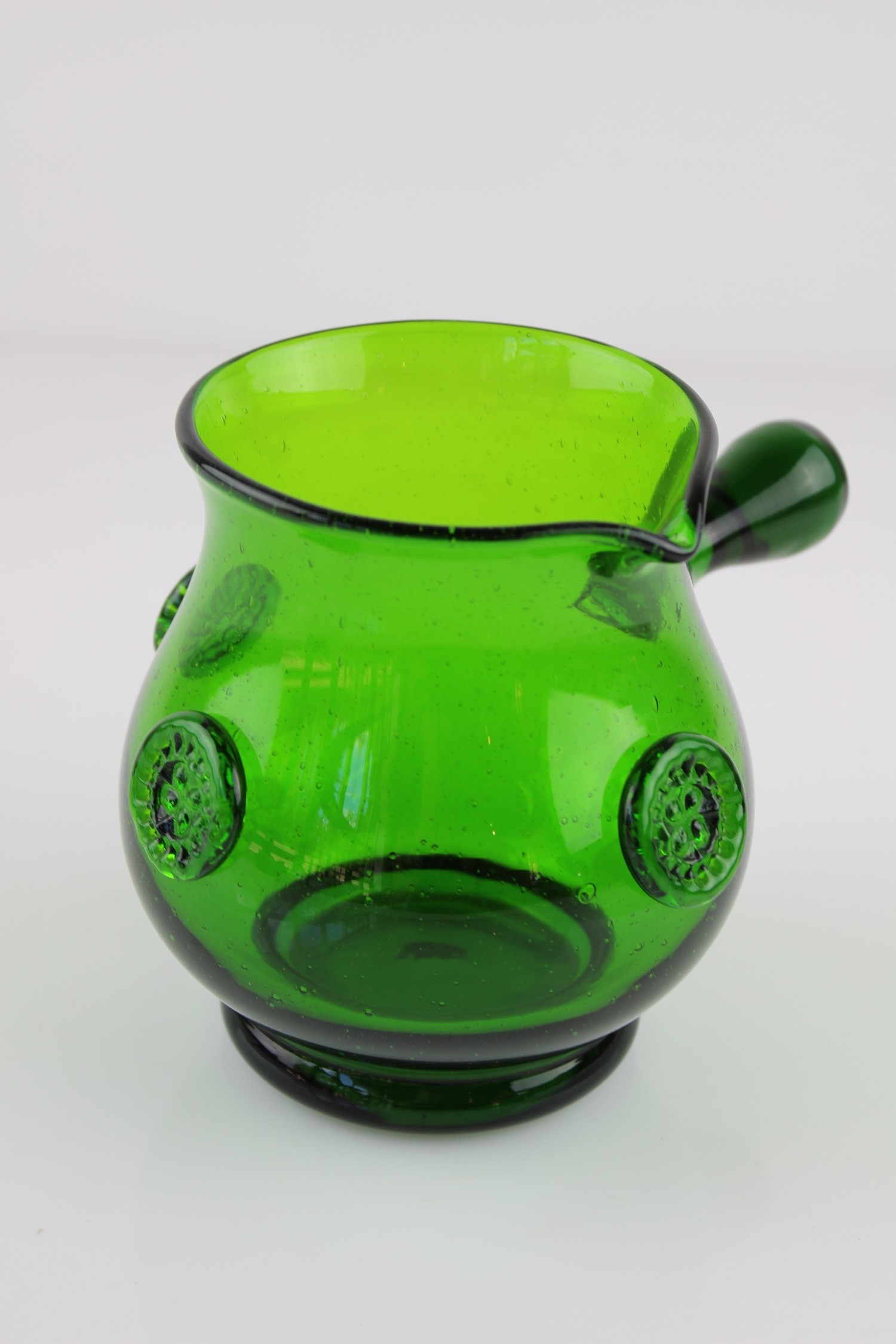 Grüne Kasserolle, Serie Cäsar (Museum Baruther Glashütte CC BY-NC-SA)