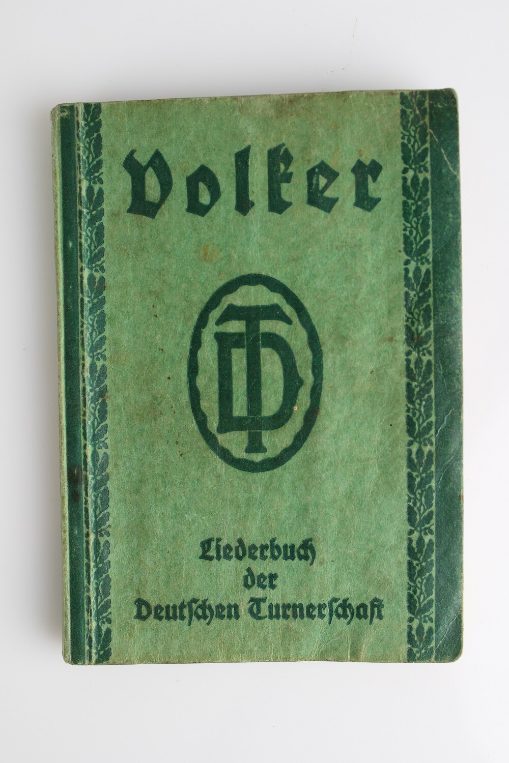 Liederbuch der Deutschen Turnerschaft „Volker“ (Museum Baruther Glashütte CC BY-NC-SA)