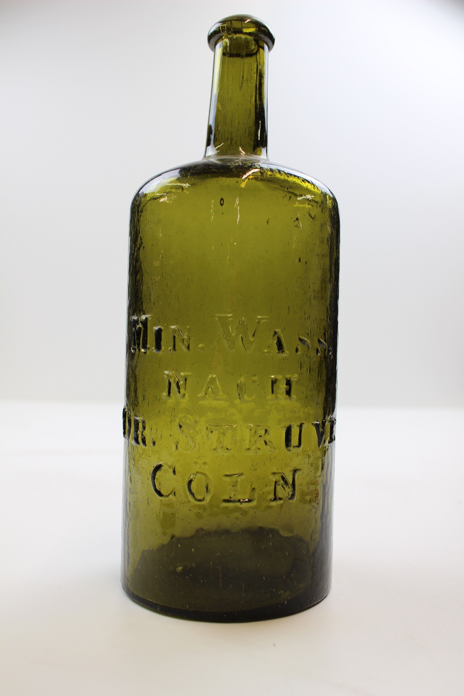 Mineralwasserflasche (Museum Baruther Glashütte CC BY-NC-SA)
