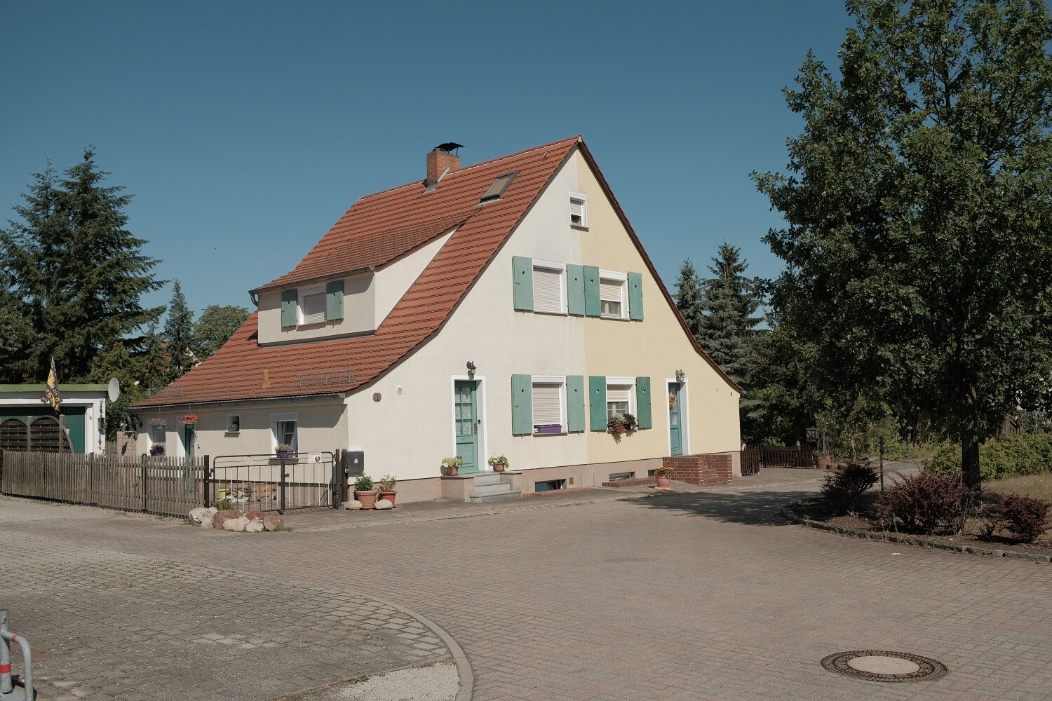 Foto Werksiedlung Lauta (Freunde der evangelischen Kirche Lauta-Stadt e.V. CC BY-NC-SA)