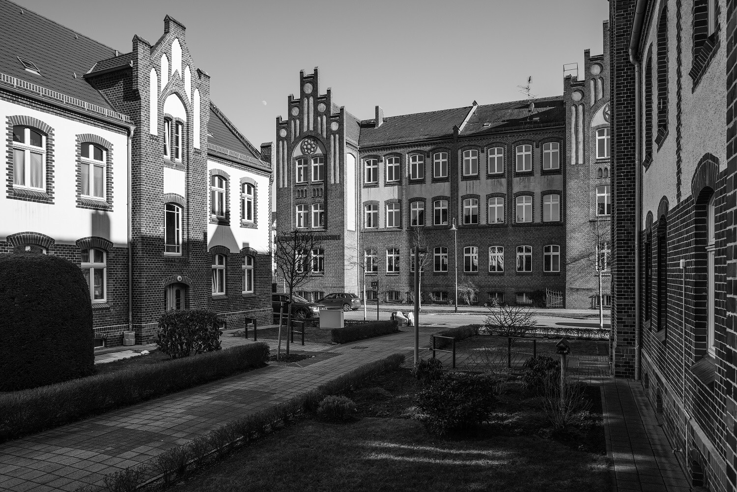 Architekturfoto Schwartzkopff-Siedlung (Museum Baruther Glashütte CC BY-NC-SA)