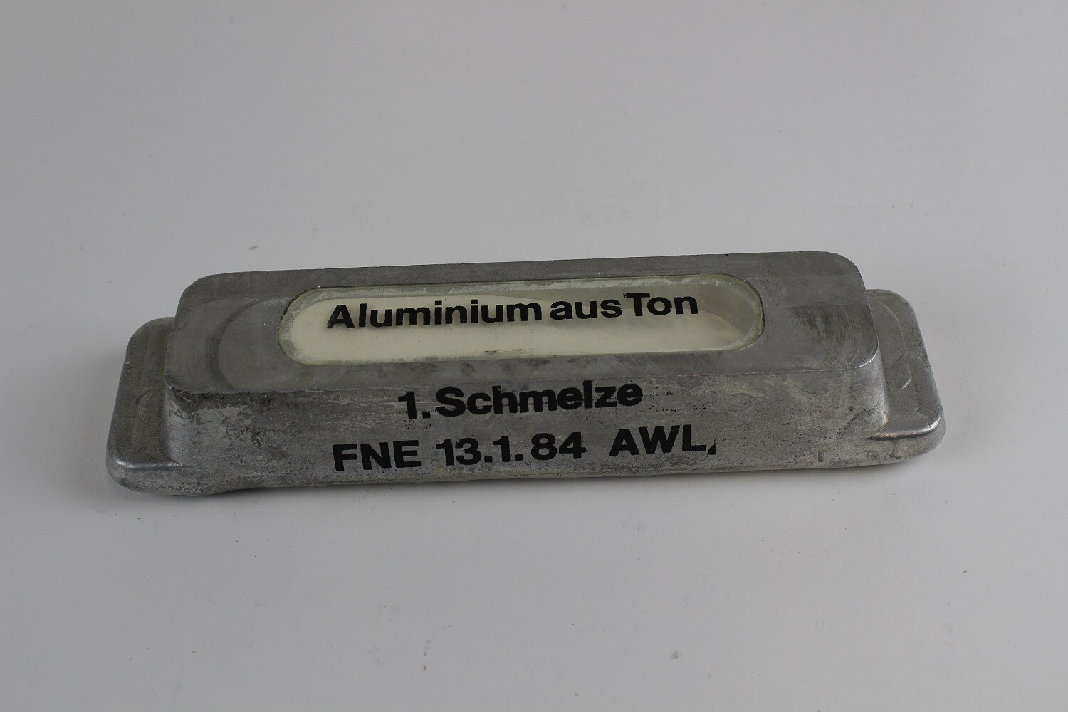 Aluminiumbarren (Museum Baruther Glashütte CC BY-NC-SA)