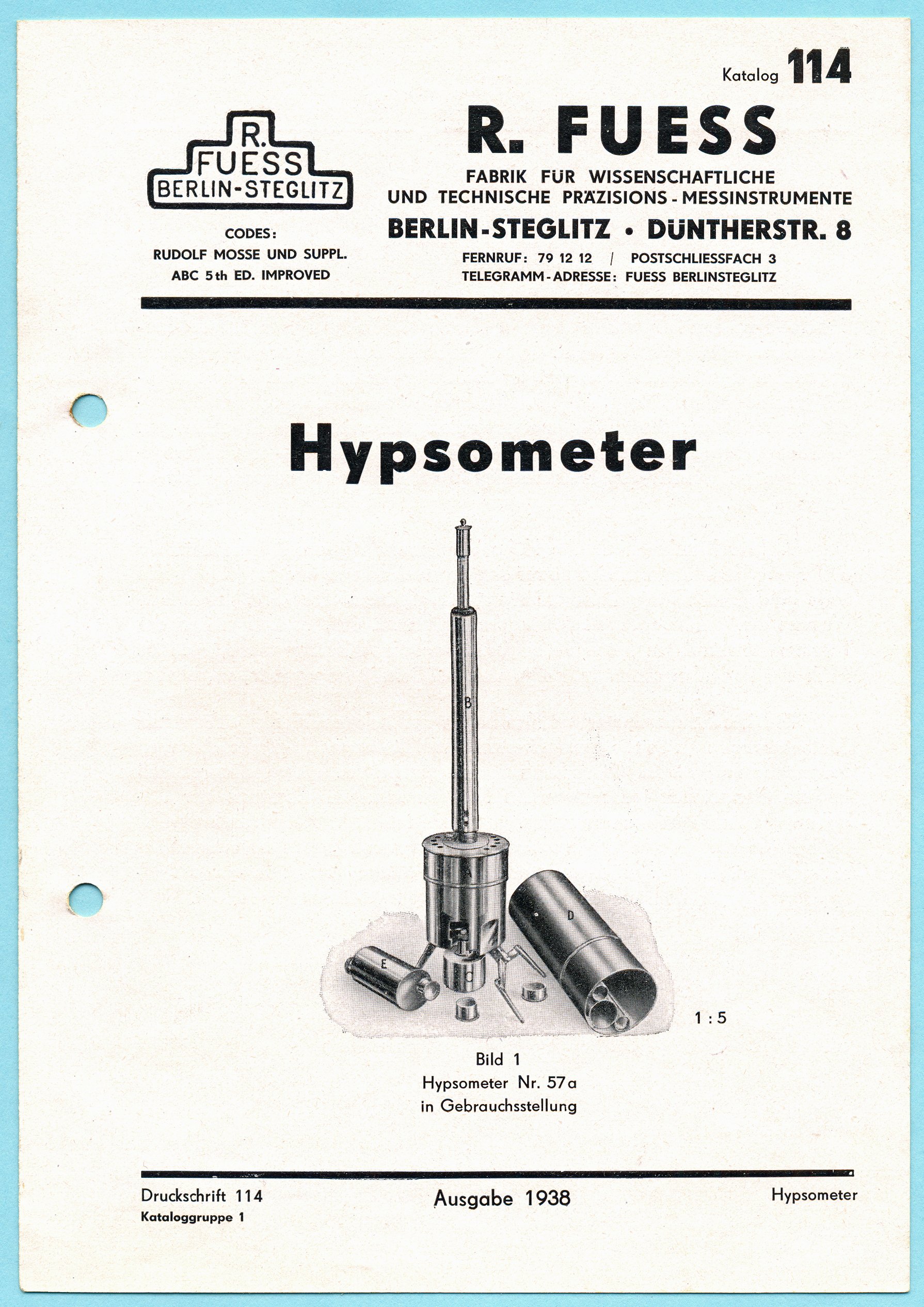 Hypsometer (Museum Baruther Glashütte CC BY-NC-SA)