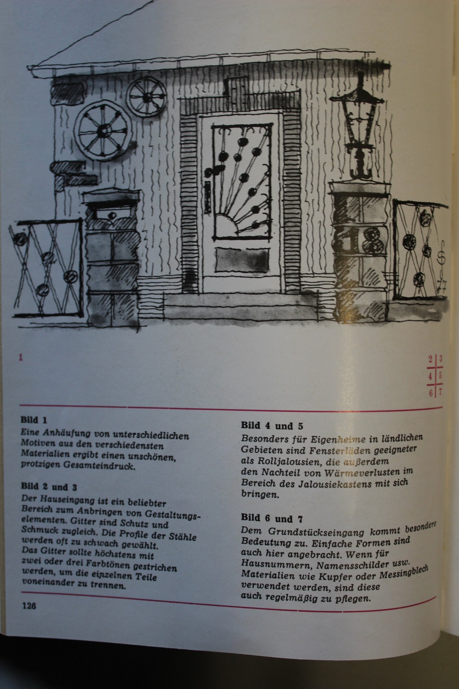 Grafik aus Magazin für Haus und Garten (Museum Baruther Glashütte CC BY-NC-SA)