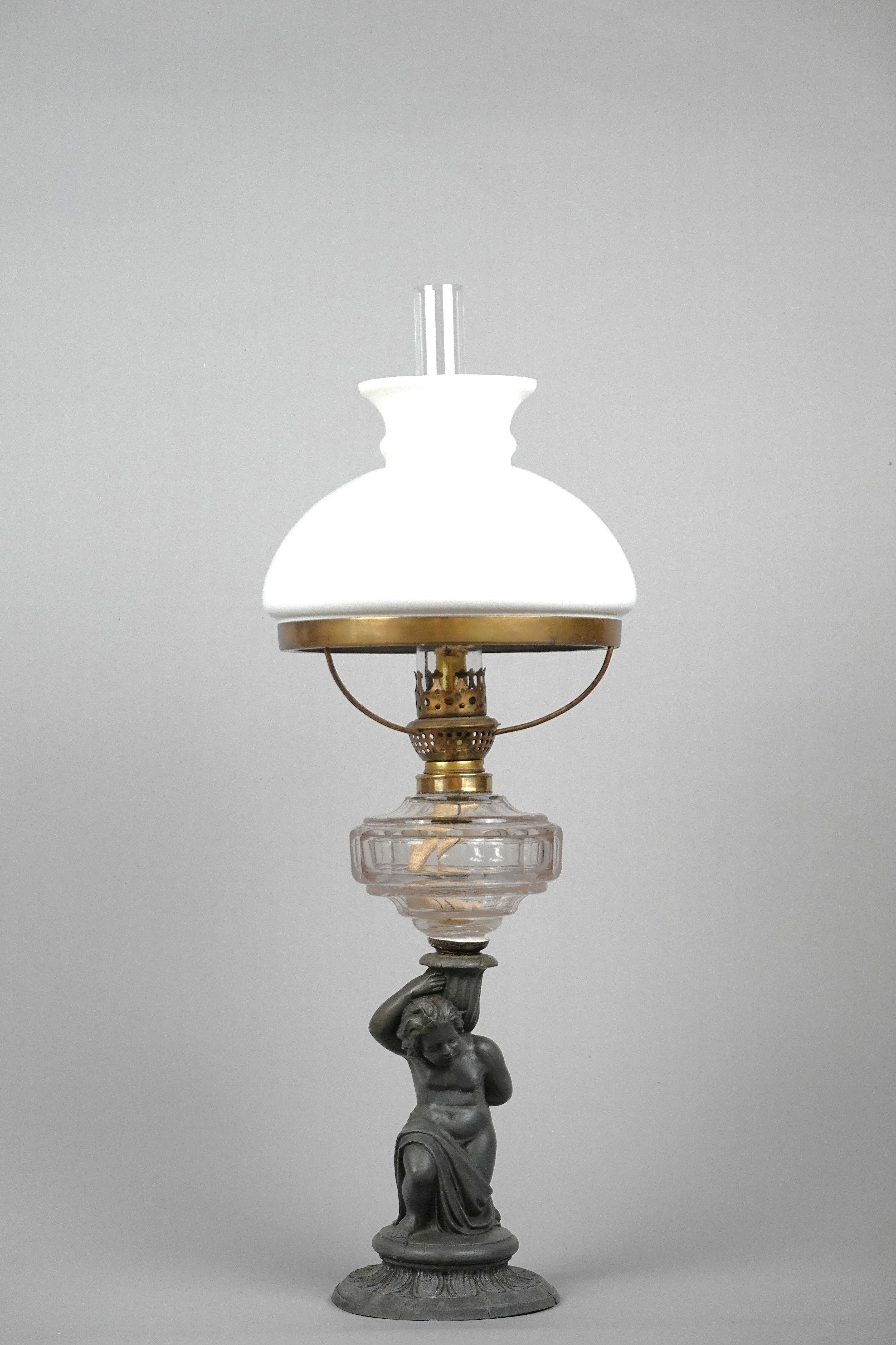 Petroleumlampe Wild und Wessel Nr. 508 (Museum Baruther Glashütte CC BY-NC-SA)