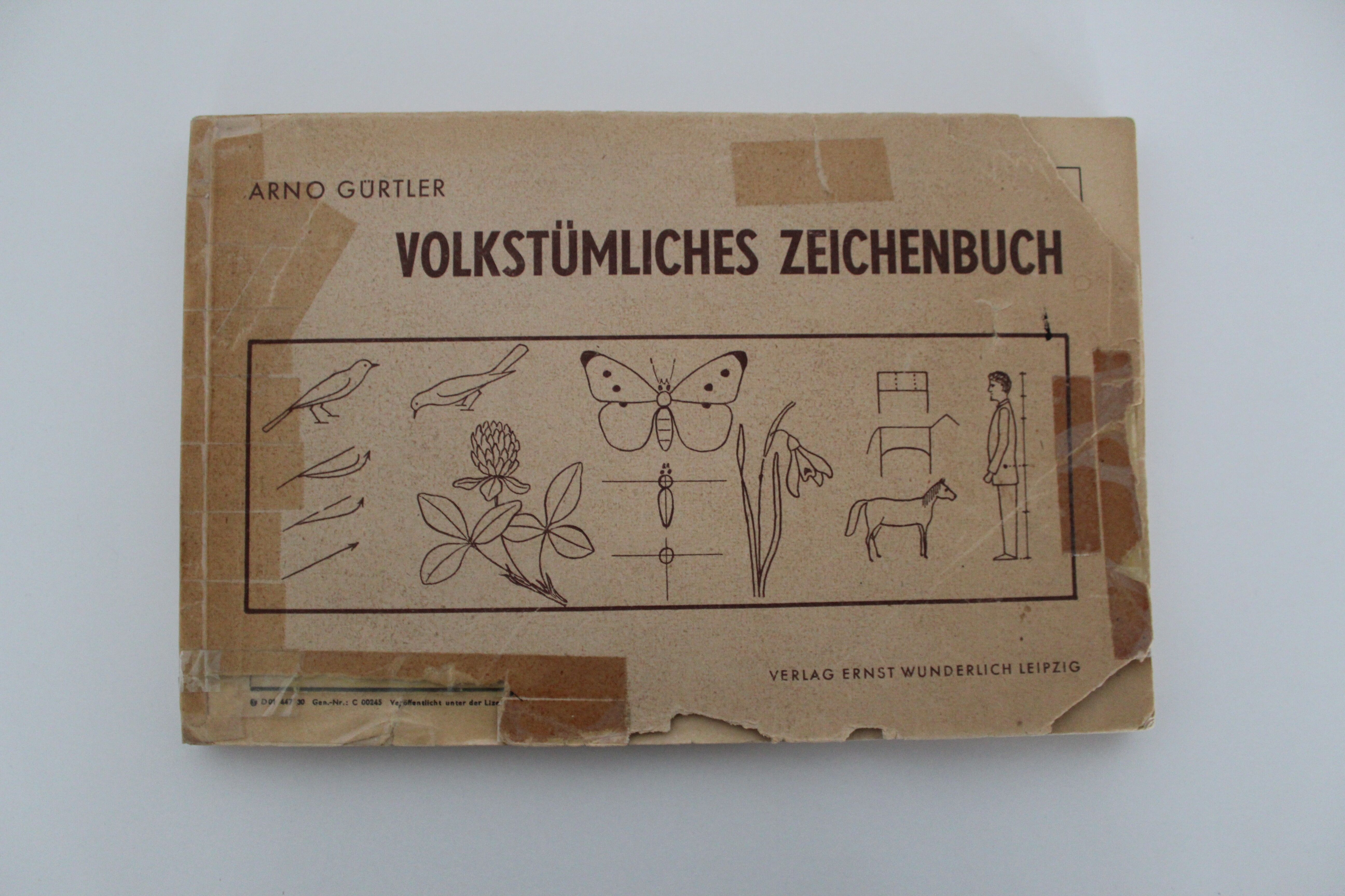 Arno Gürtler. Volkstümliches Zeichenbuch (Reckahner Museen CC BY-NC-SA)
