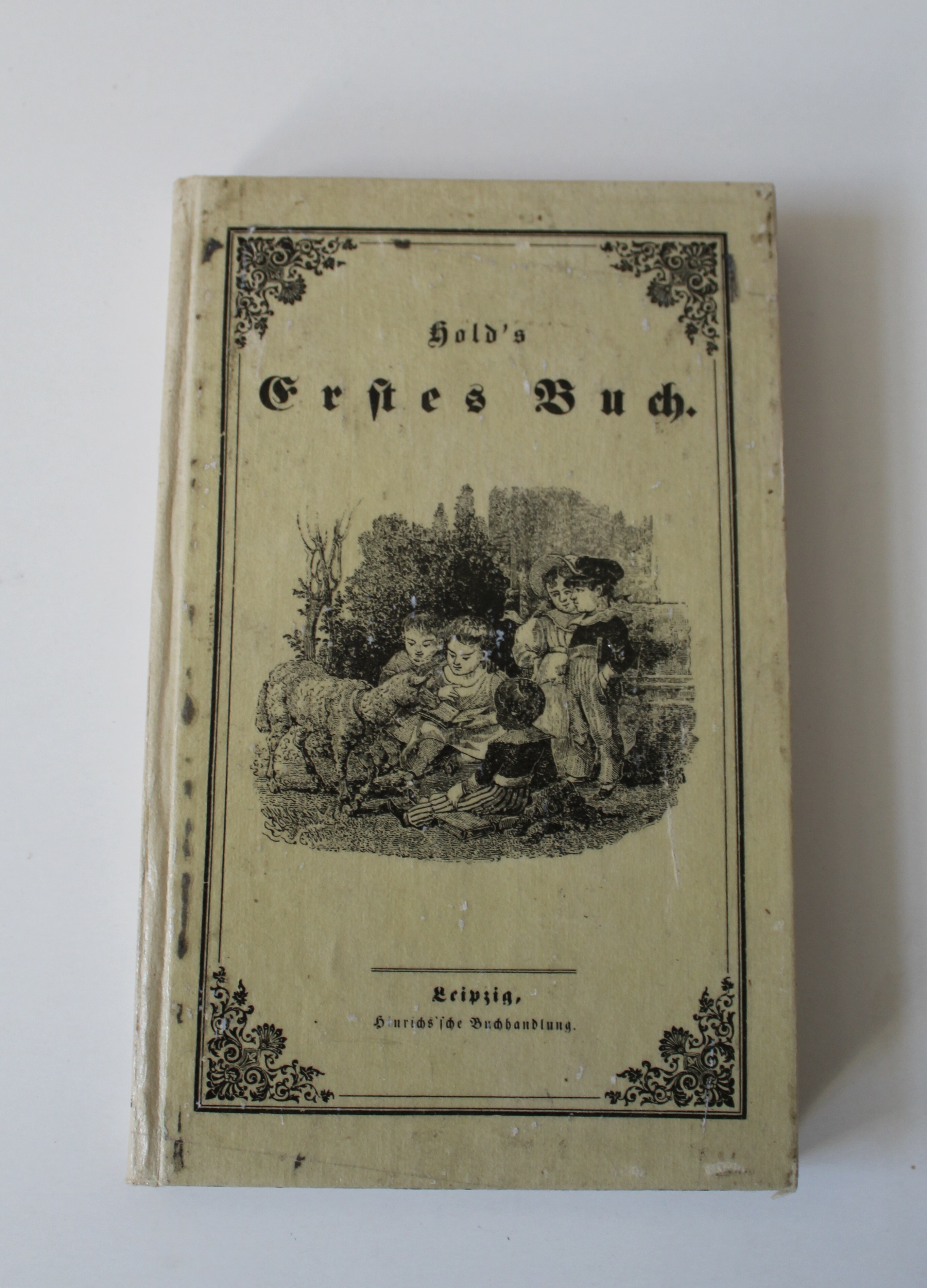 Ernst Hold. Erstes Buch für Kinder oder ABC- und Lesebuch. Von Ernst Hold. (Reckahner Museen CC BY-NC-SA)