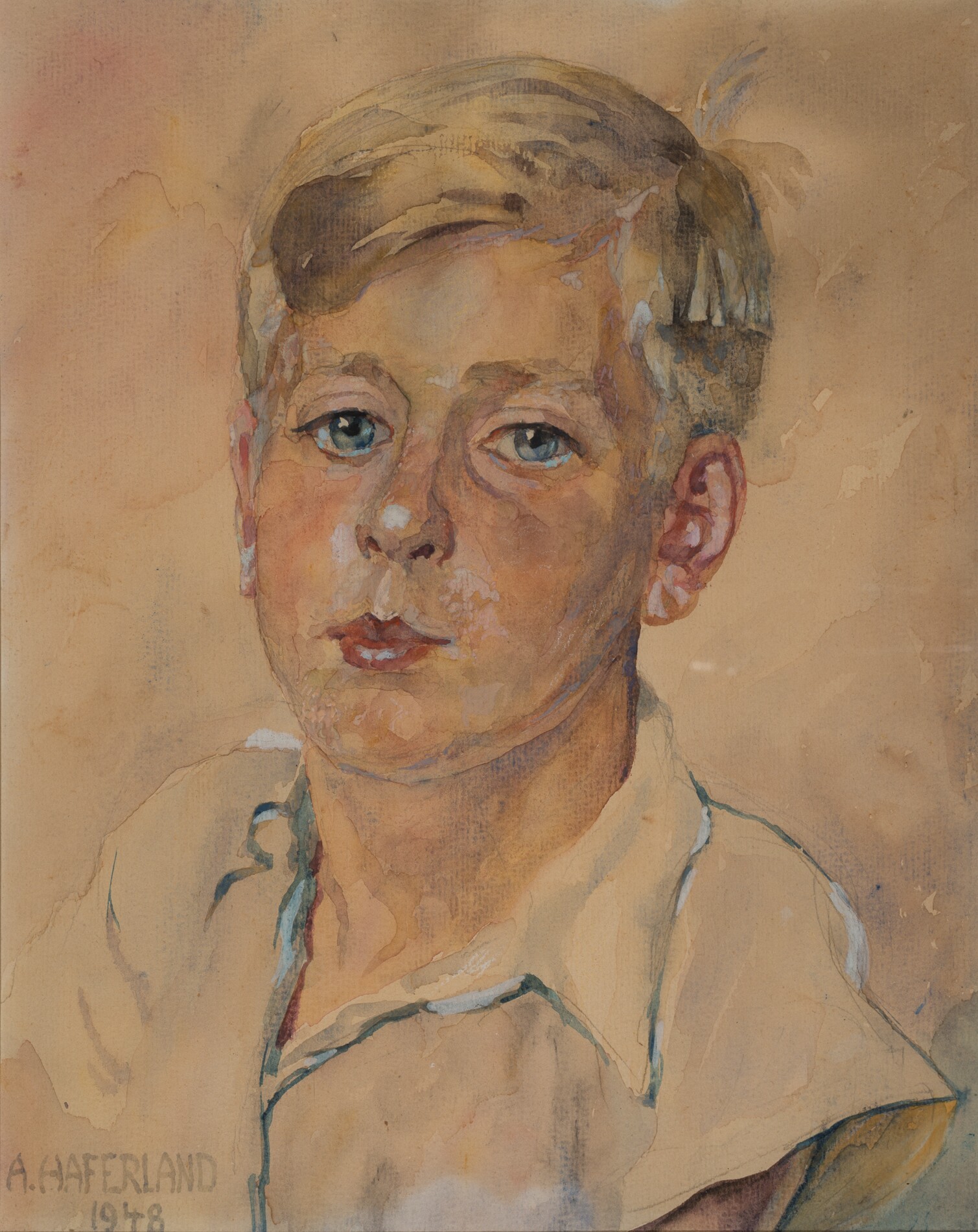 Porträt von Peter Vilter (Museum und Galerie Falkensee CC BY-NC-SA)
