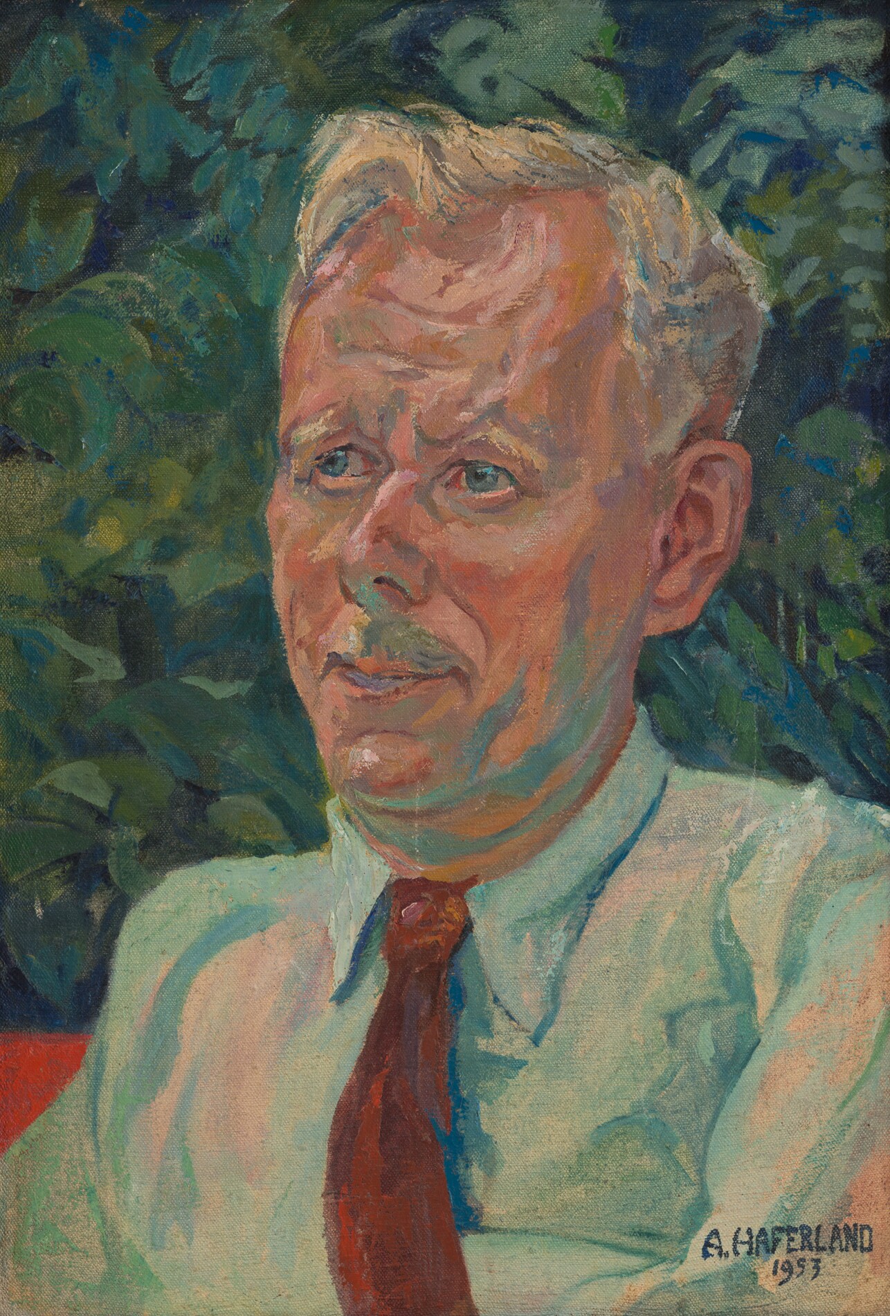 Porträt von Dr. Hans Weidling, Lehrer (Museum und Galerie Falkensee CC BY-NC-SA)
