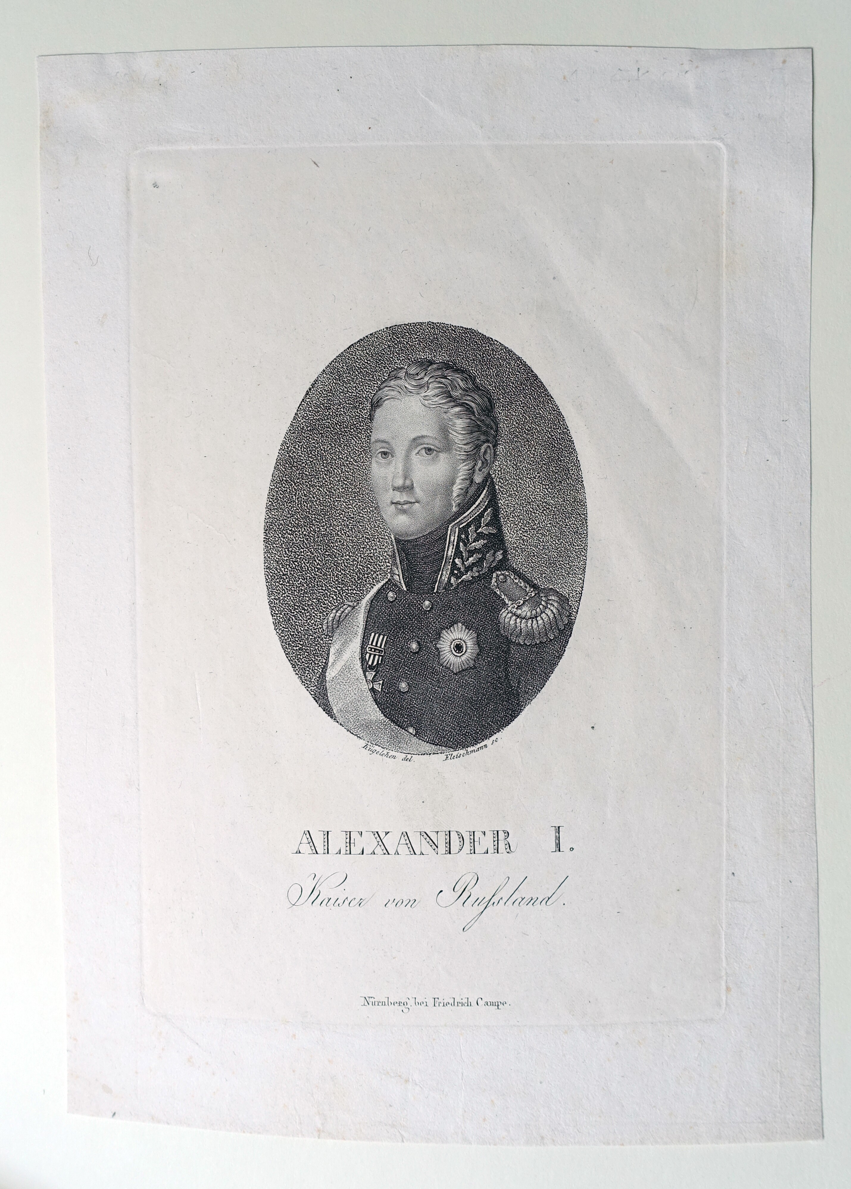Alexander I., Zar von Russland (1777 - 1825) in Uniform (Museum Alexandrowka CC BY-NC-SA)