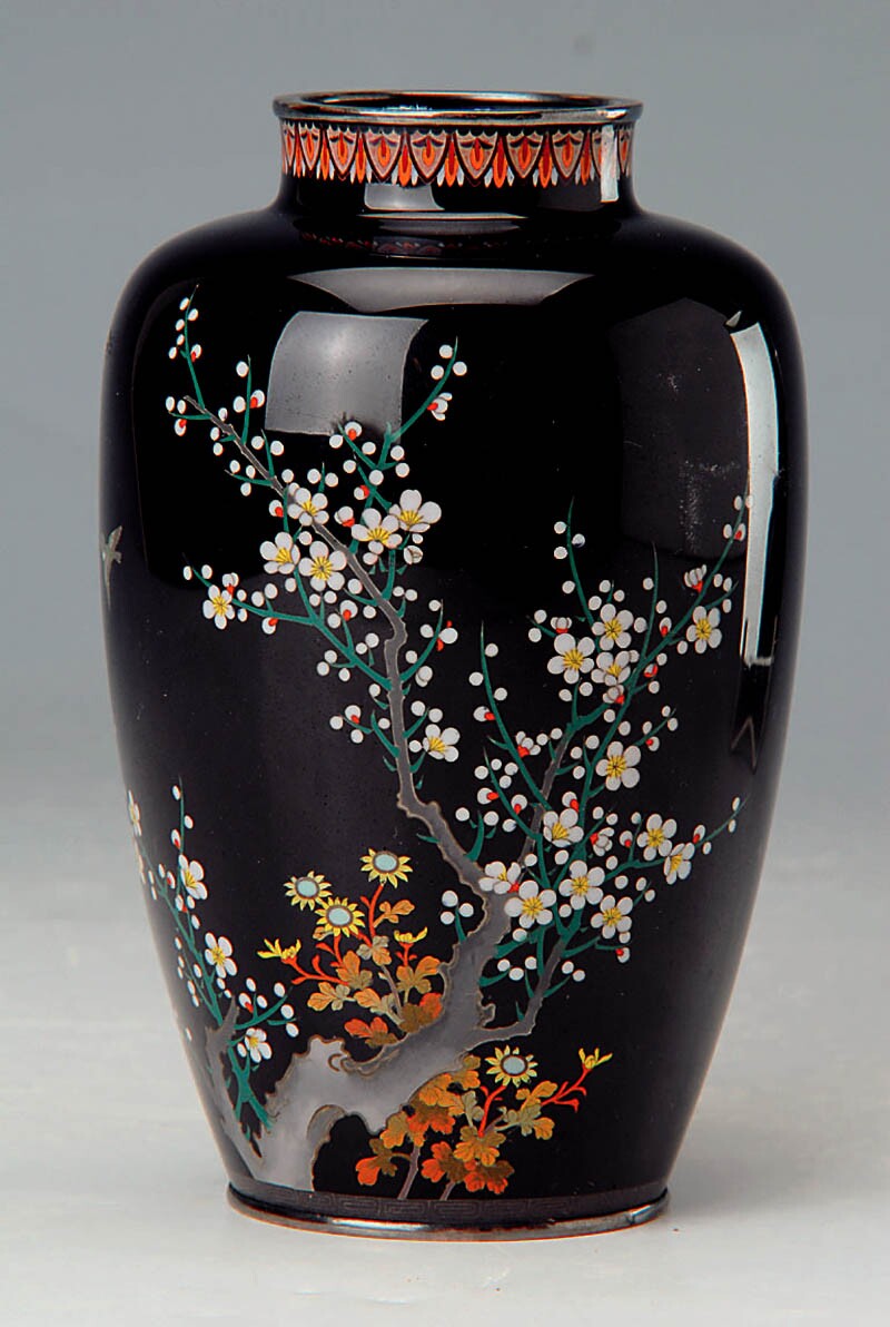 Vase, Japan, Cloisonné (Henrys CC BY-NC-SA)