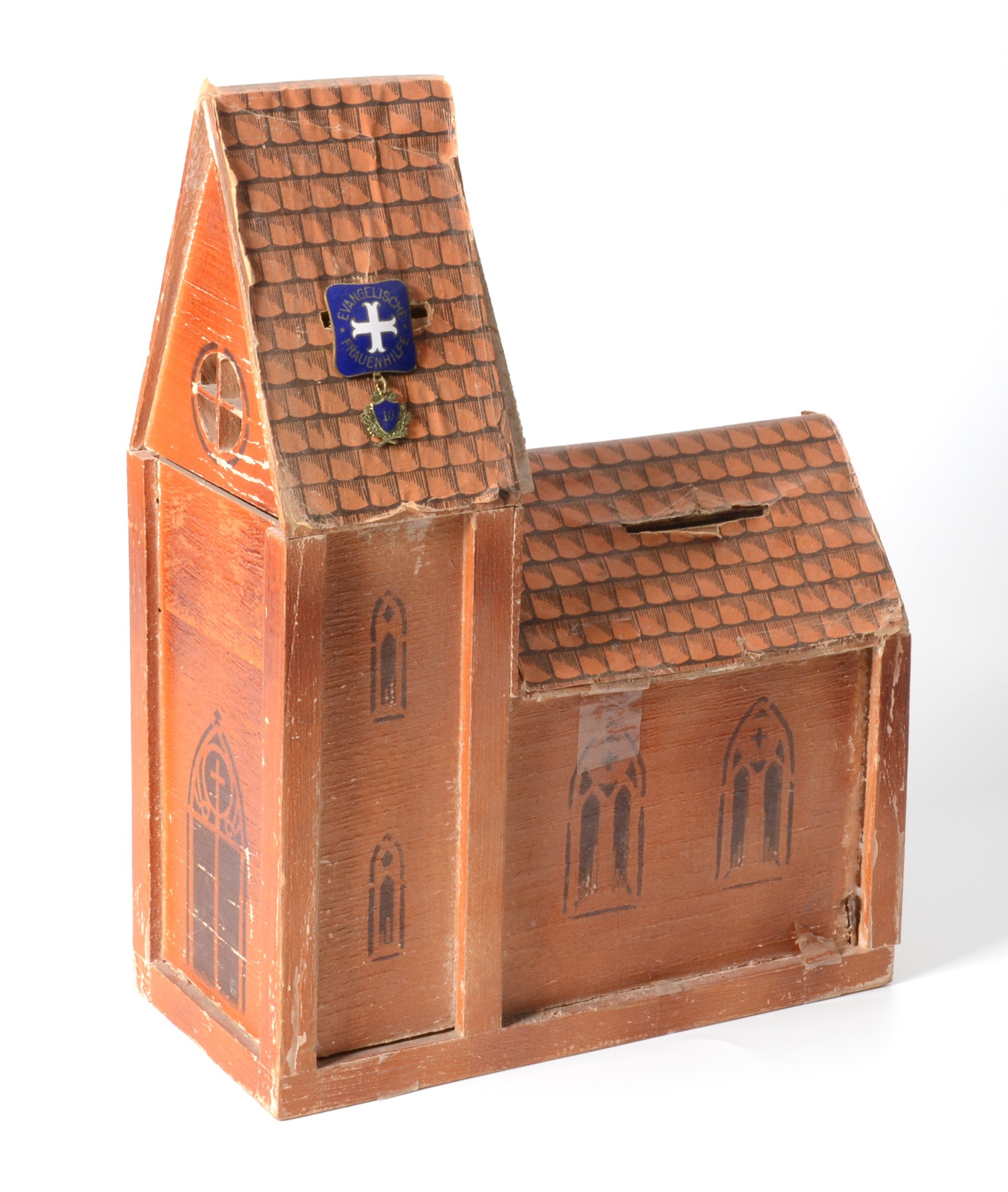 Modell eines Kirchenbaus (DDR Geschichtsmuseum im Dokumentationszentrum Perleberg CC BY-SA)