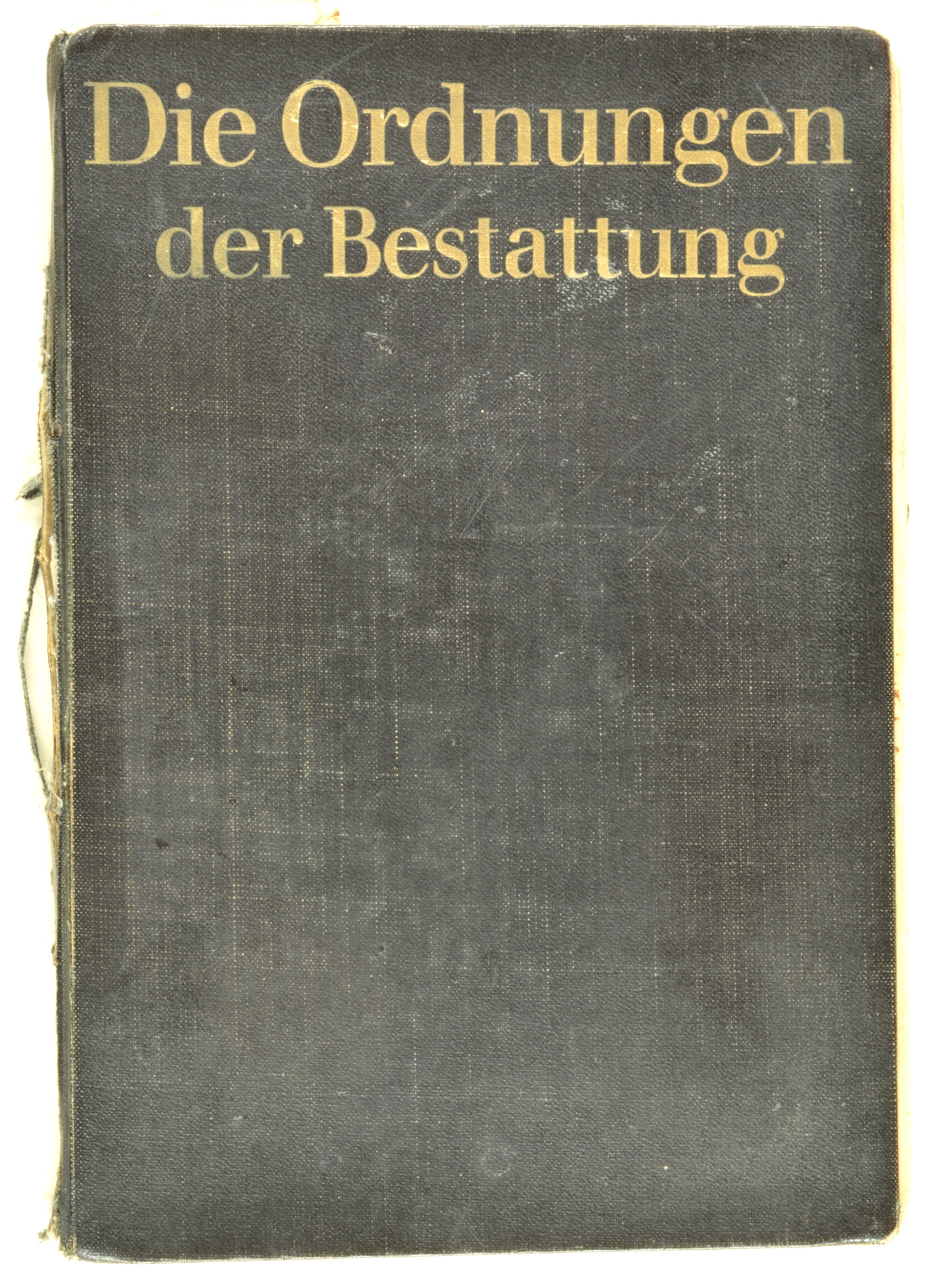 Buch: Die Ordnungen der Bestattung (DDR Geschichtsmuseum im Dokumentationszentrum Perleberg CC BY-SA)