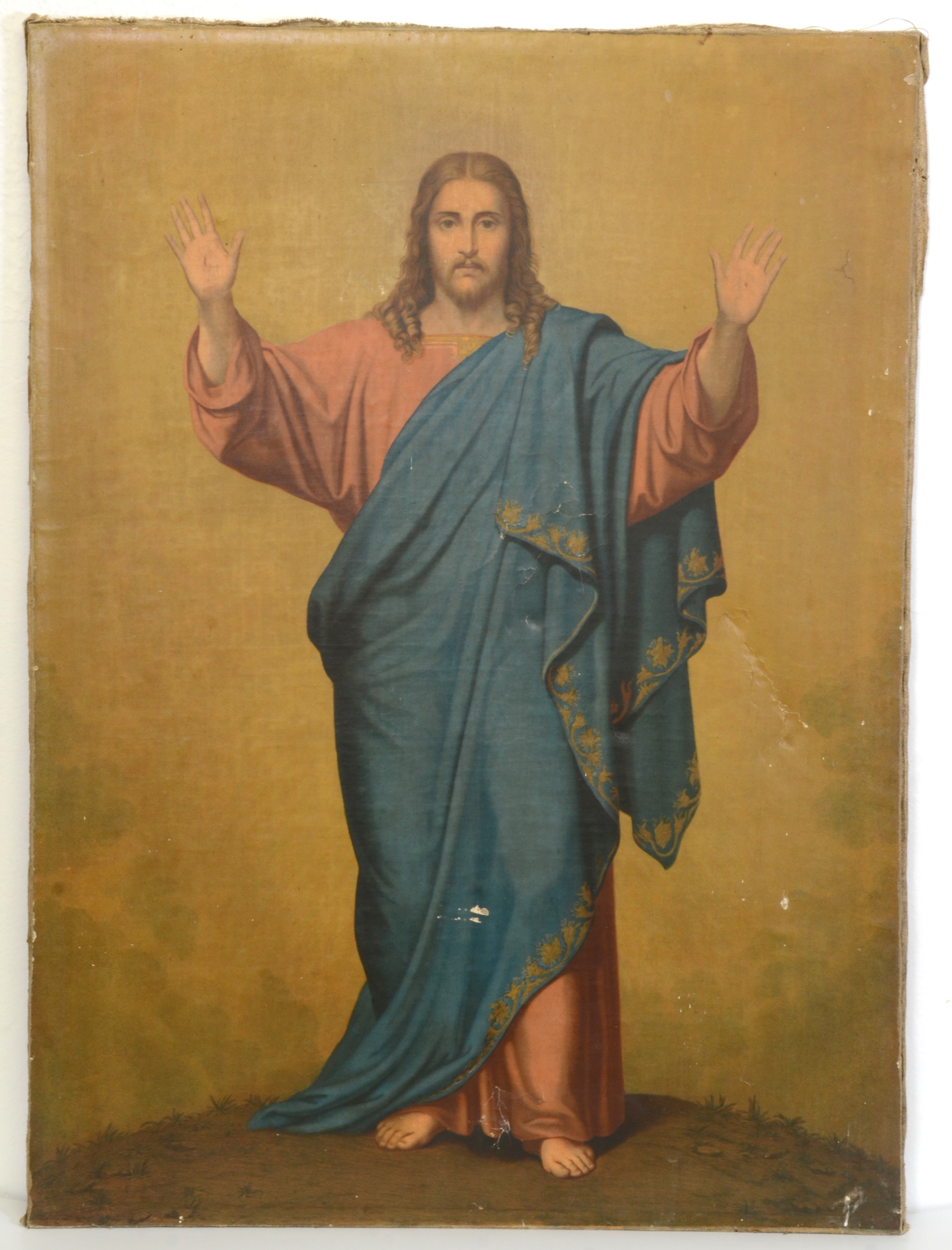 Bild: Segnender Jesus (DDR Geschichtsmuseum im Dokumentationszentrum Perleberg CC BY-SA)