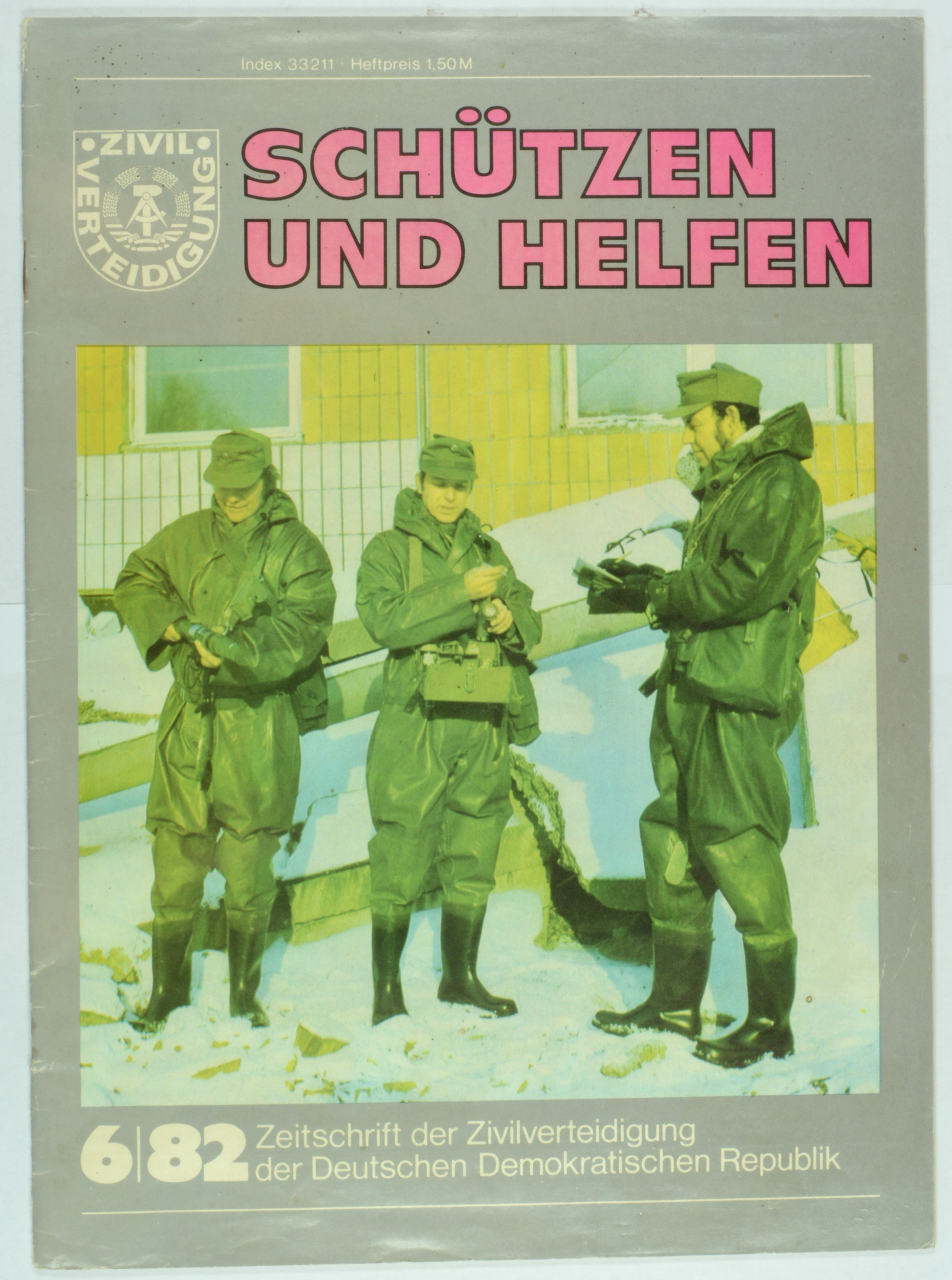 Zeitschrift "Schützen und Helfen" 6 (1982) (DDR Geschichtsmuseum im Dokumentationszentrum Perleberg CC BY-SA)