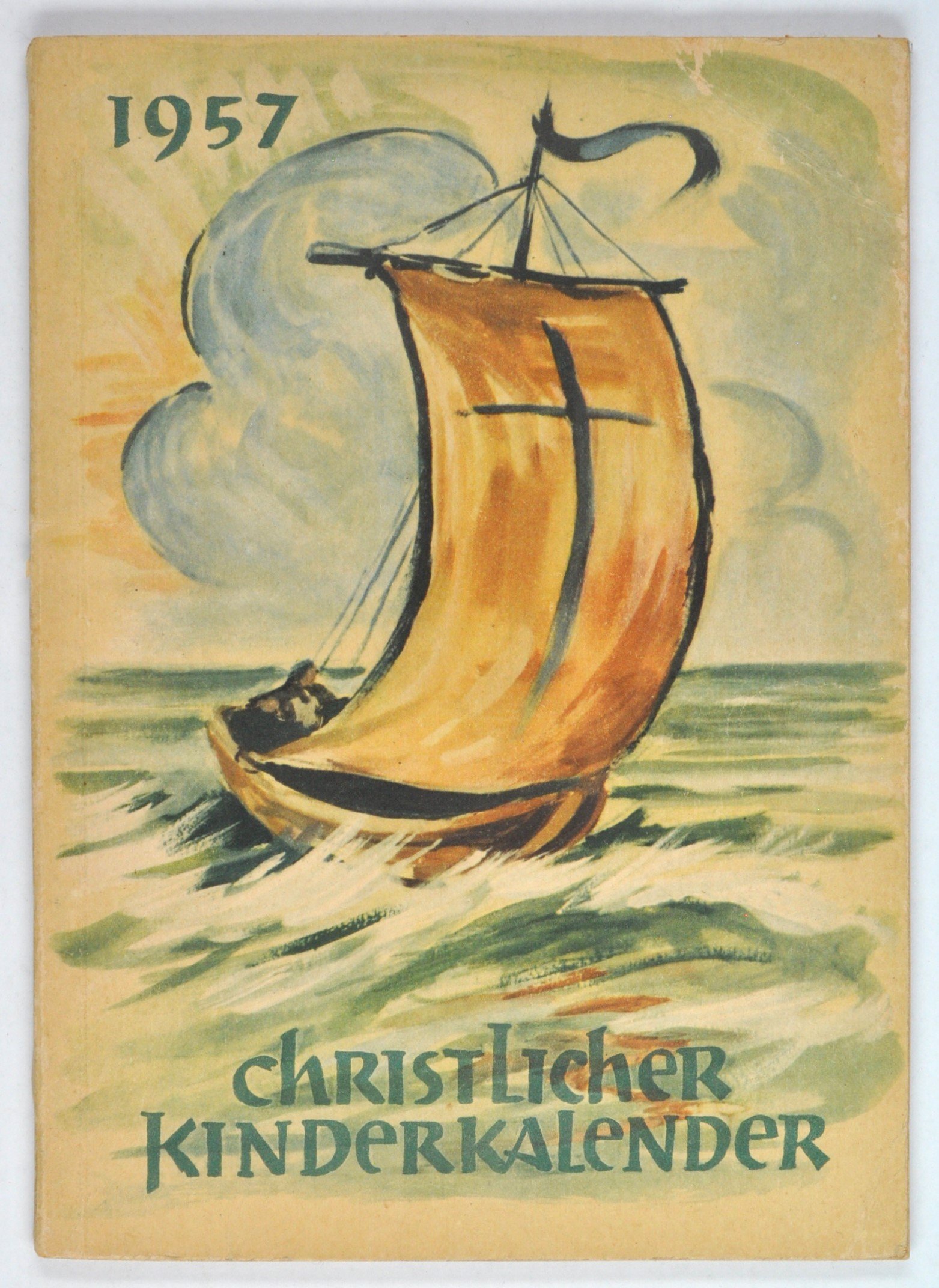 Kalender: Christlicher Kinderkalender 1957. Für kleine und große Kinder (1957) (DDR Geschichtsmuseum im Dokumentationszentrum Perleberg CC BY-SA)