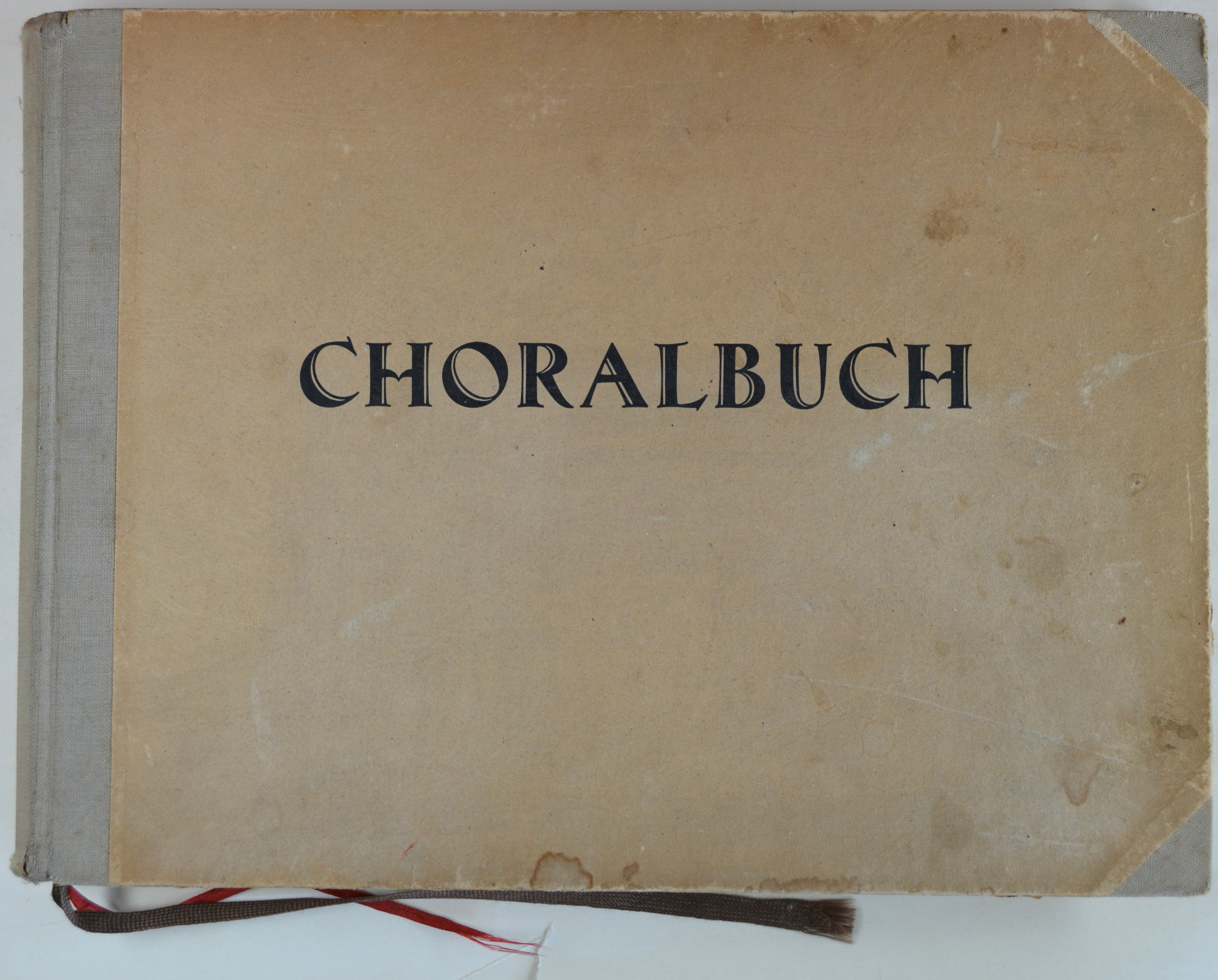 Buch: Choralbuch zum Evangelischen Gesangbuch für Rheinland und Westfalen, Dortmund 1949 (DDR Geschichtsmuseum im Dokumentationszentrum Perleberg CC BY-SA)