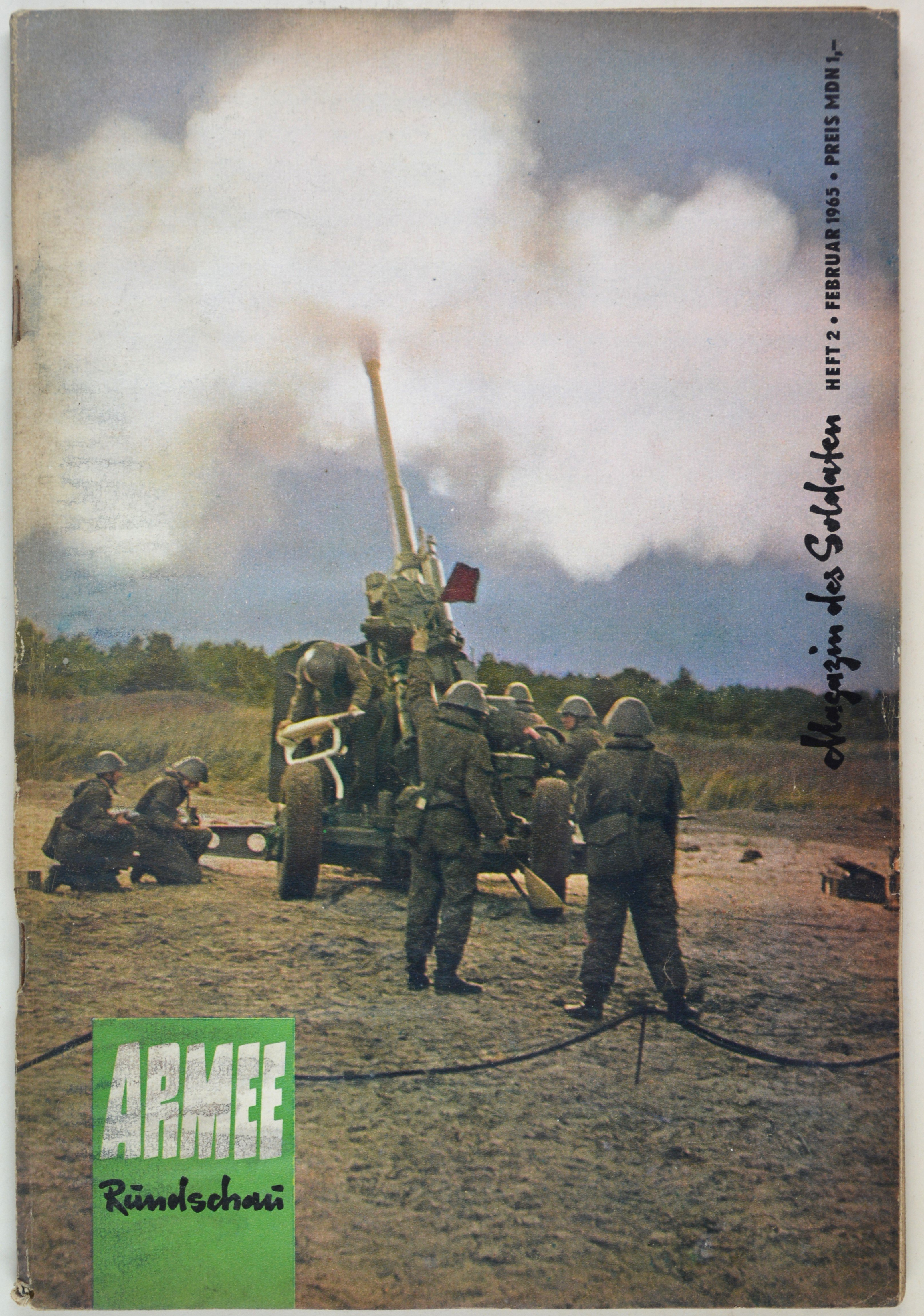 Armeerundschau - Magazin des Soldaten (1965), Heft 2 (DDR Geschichtsmuseum im Dokumentationszentrum Perleberg CC BY-SA)